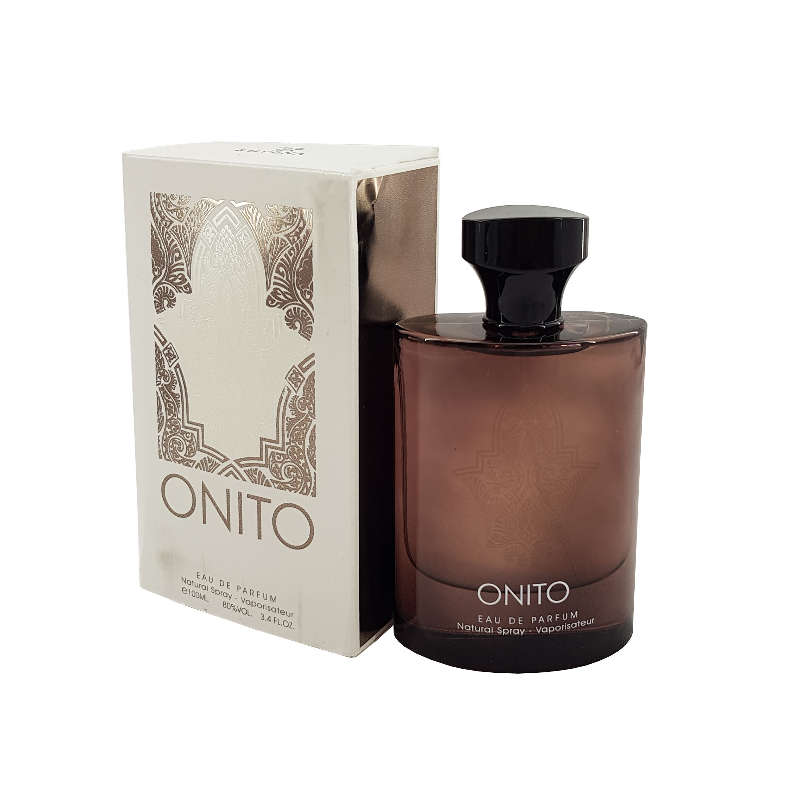ادو پرفیوم مردانه روونا مدل اونیرو حجم 100 میلی لیتر عطر و ادکلن مردانه طلایی