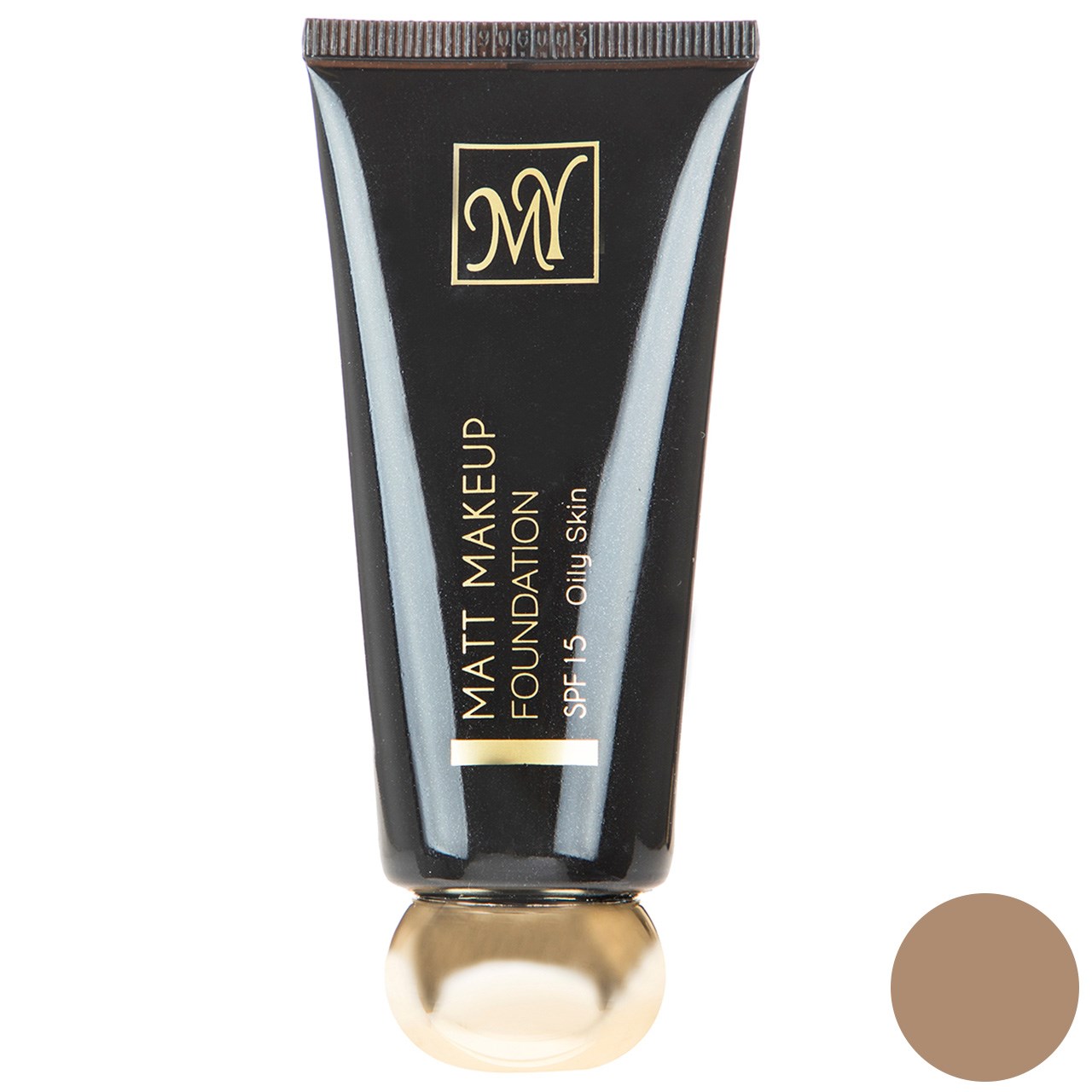 کرم پودر مای سری Black Diamond مدل Matt Makeup شماره 03 کرم پودر طلایی