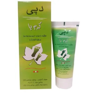 کرم پا دپی مدل Advance حجم 50 میلی لیتر بسته 2 عددی کرم و روغن رفع ترک بدن طلایی