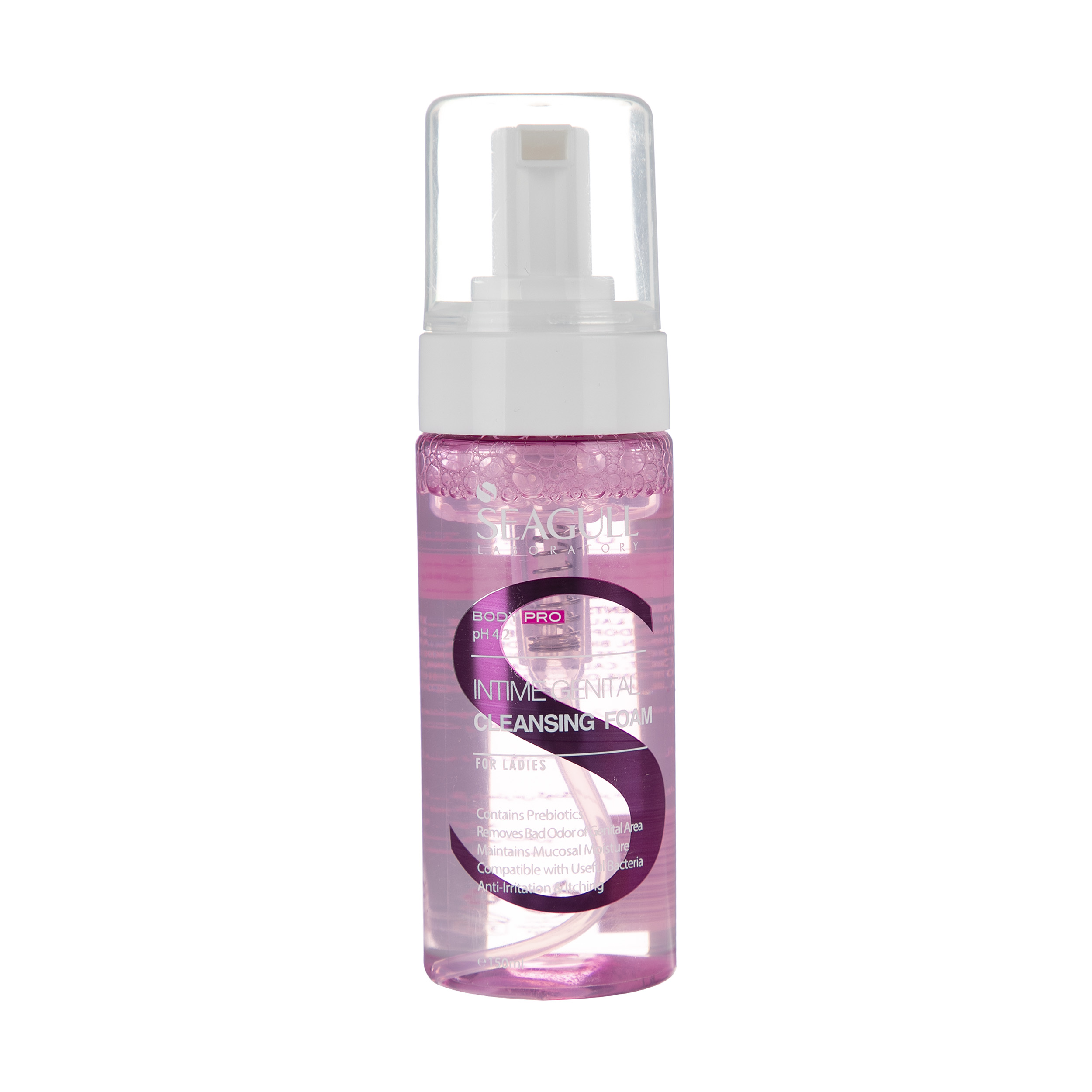فوم بهداشتی بانوان سی گل مدل Body PRO حجم 150 میلی لیتر ژل بهداشتی طلایی