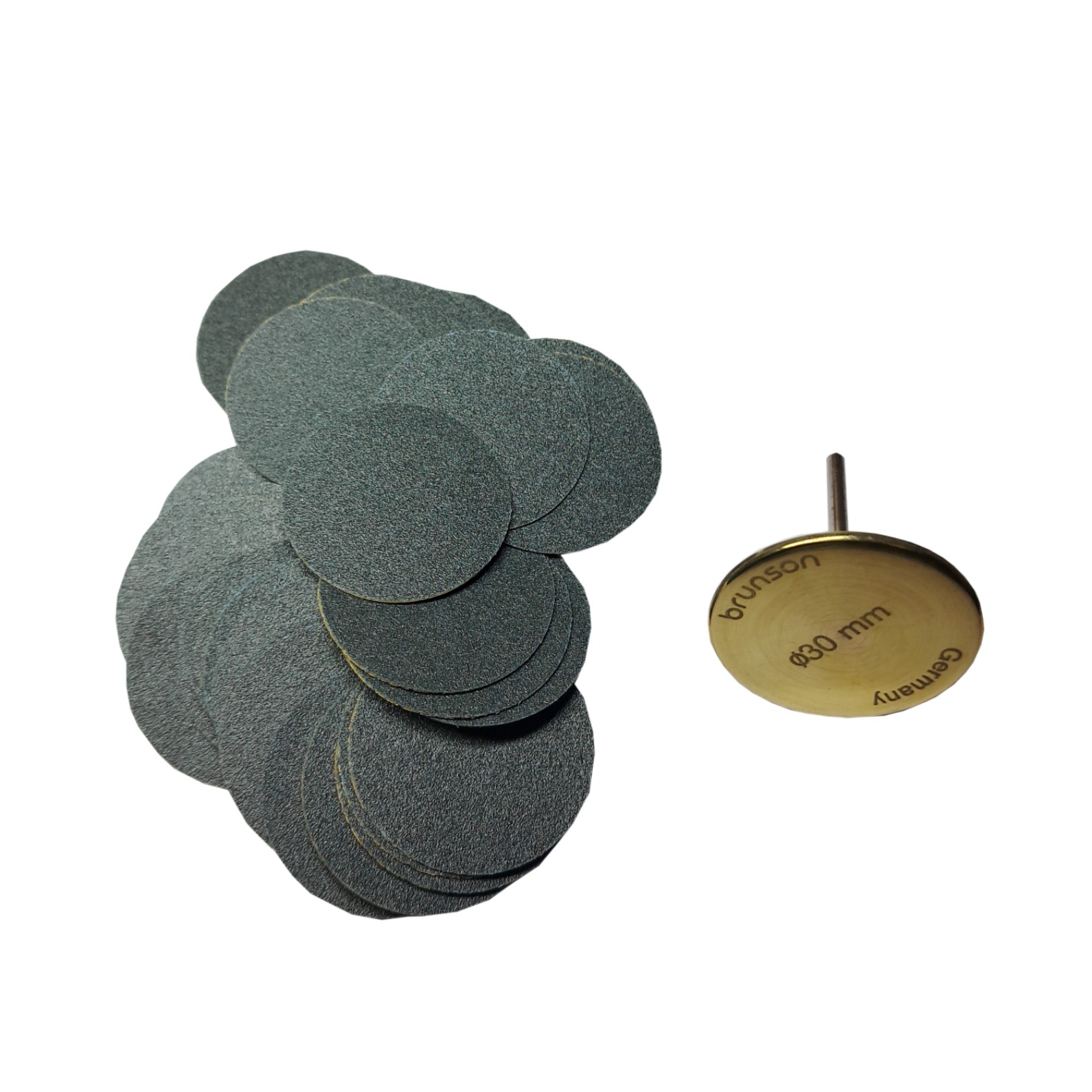 دیسک پدیکور برانسون مدل 30mm به همراه یدک دیسک بسته 25 عددی مانیکور، پدیکور طلایی