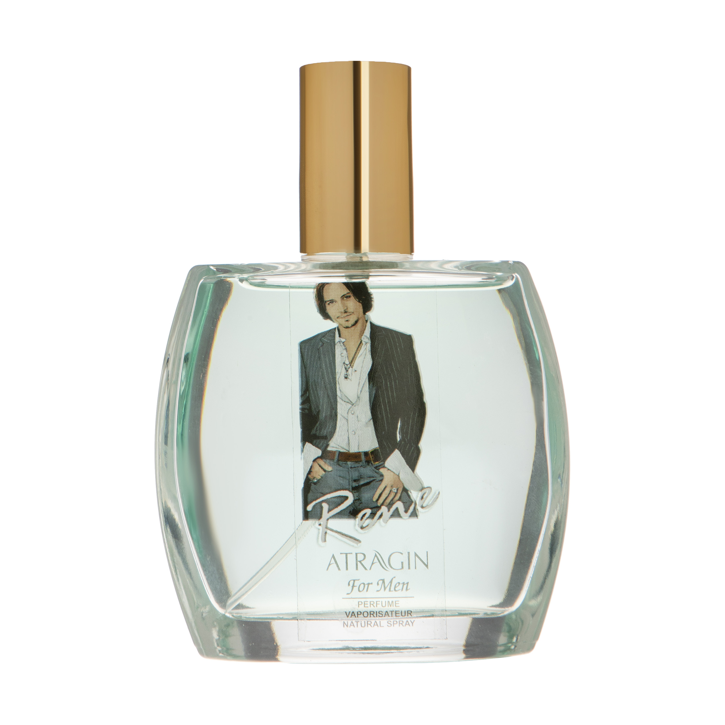 ادکلن مردانه عطرآگین مدل Gr-Rene حجم 100 میلی لیتر عطر و ادکلن مردانه طلایی
