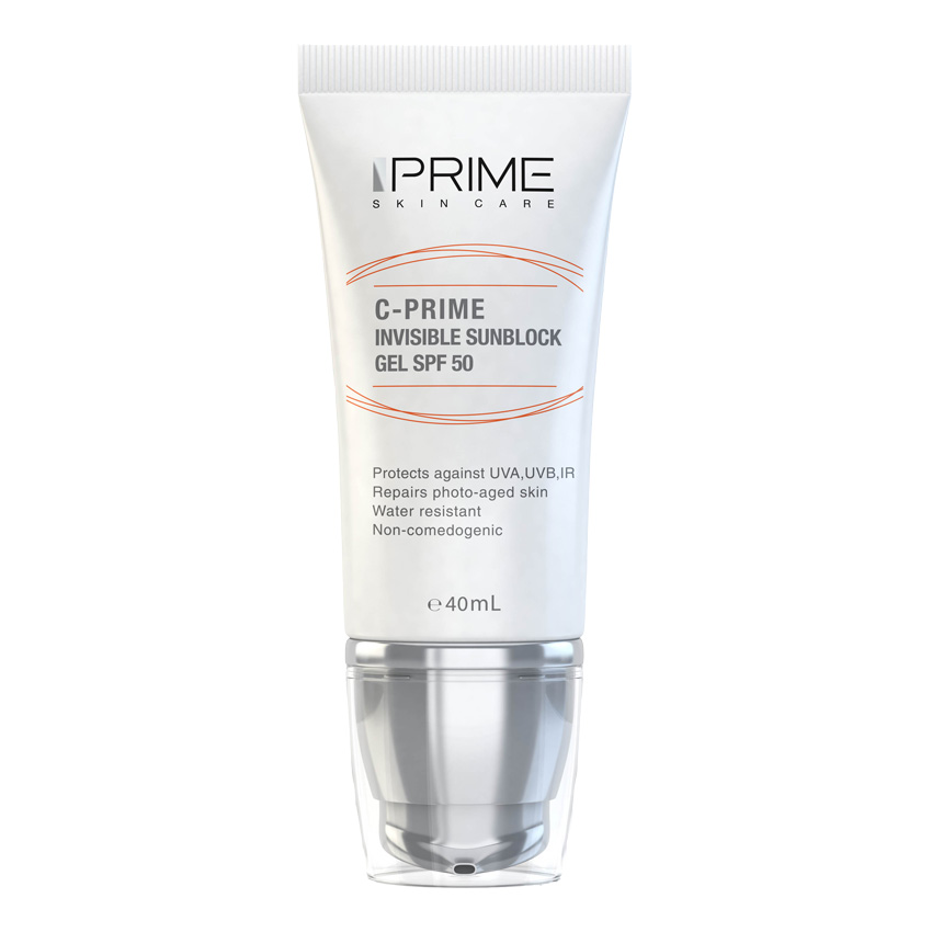 ژل ضد آفتاب پریم مدل C-Prime SPF 50 حجم 40 میلی لیتر کرم ضد آفتاب طلایی