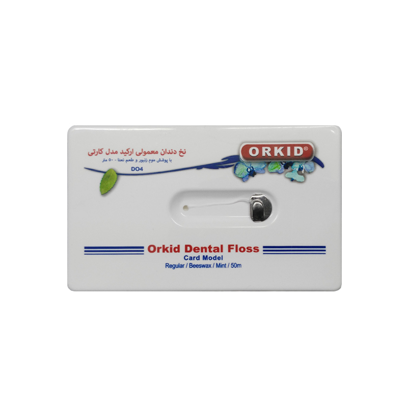 نخ دندان ارکید مدل Crt D04 نخ دندان طلایی