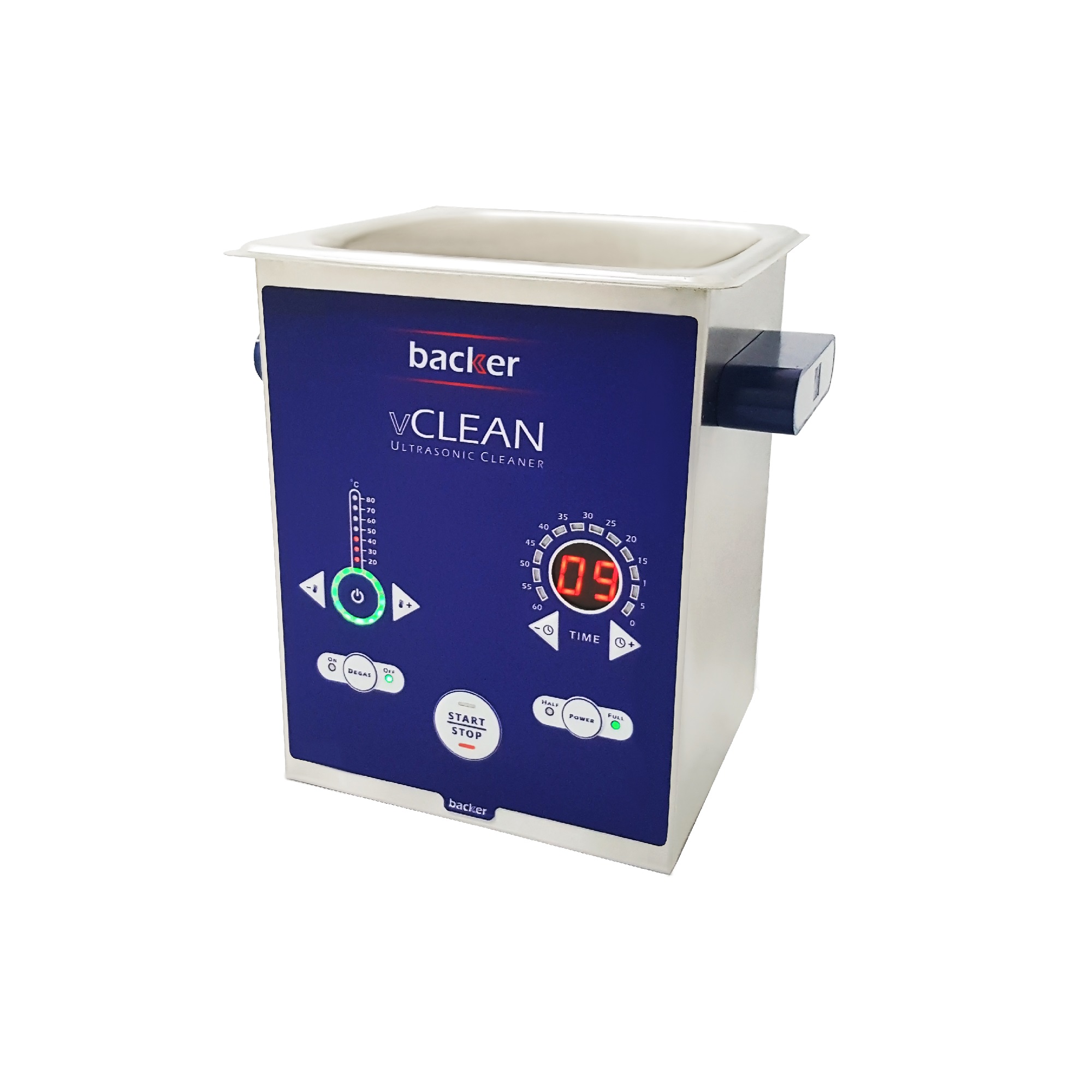 حمام التراسونیک بکر مدل vCLEAN1-L2 حمام آلتراسونیک طلایی