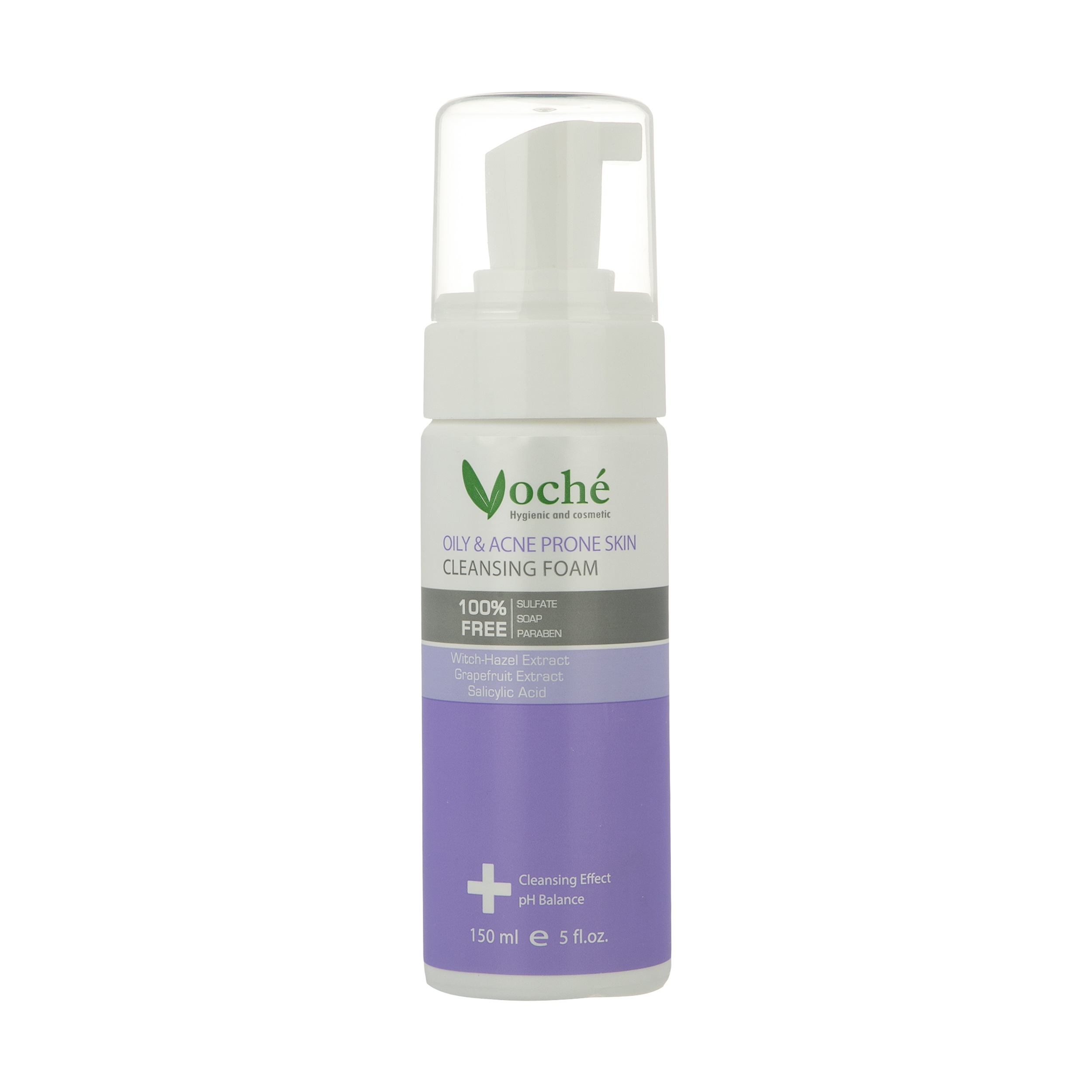 فوم شستشوی صورت وچه مدل Oily And Acne Prone Skin حجم 150 میلی لیتر کرم و ژل ضد جوش طلایی