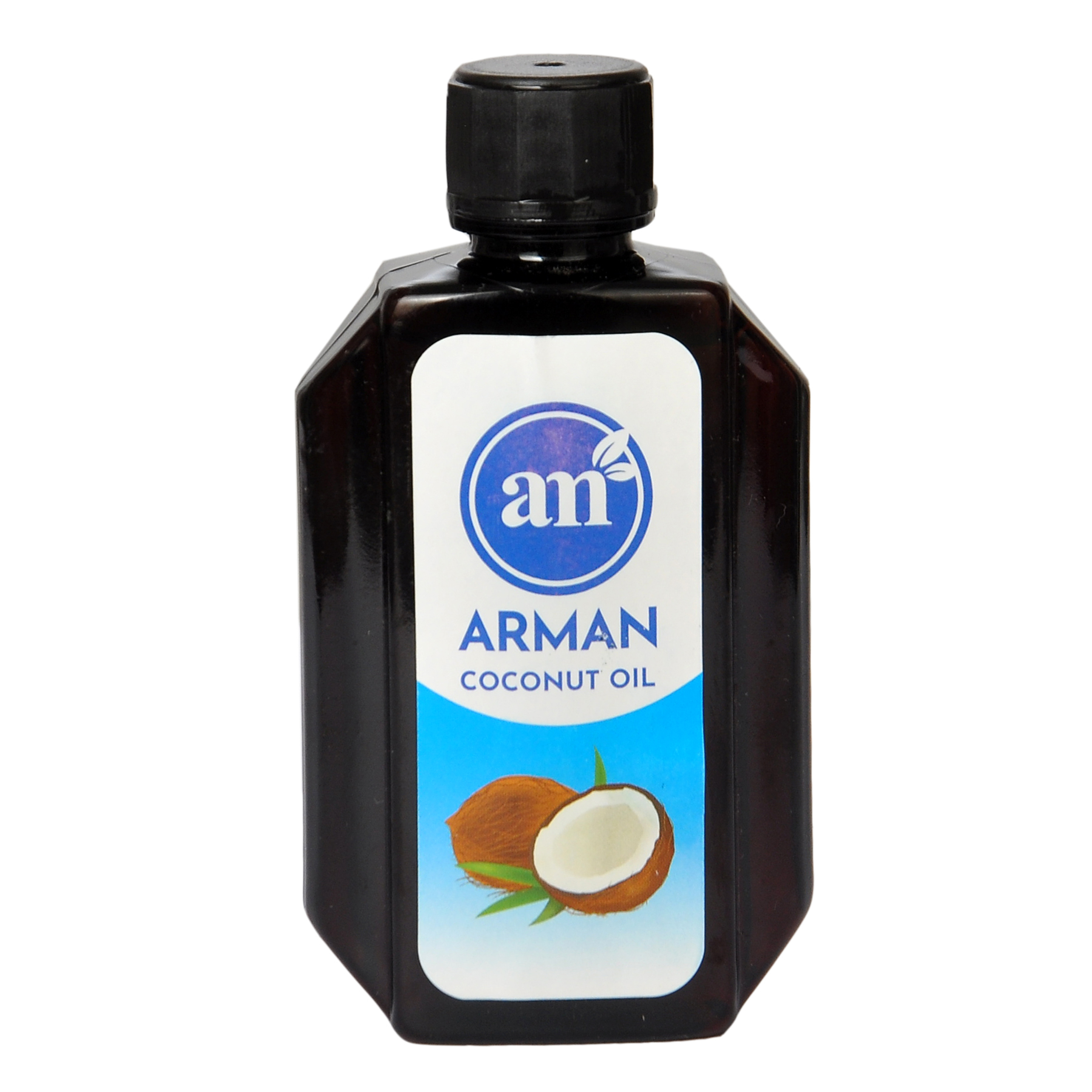 روغن نارگیل آرمان مدل Pure Oil حجم 60 میلی لیتر روغن مو طلایی