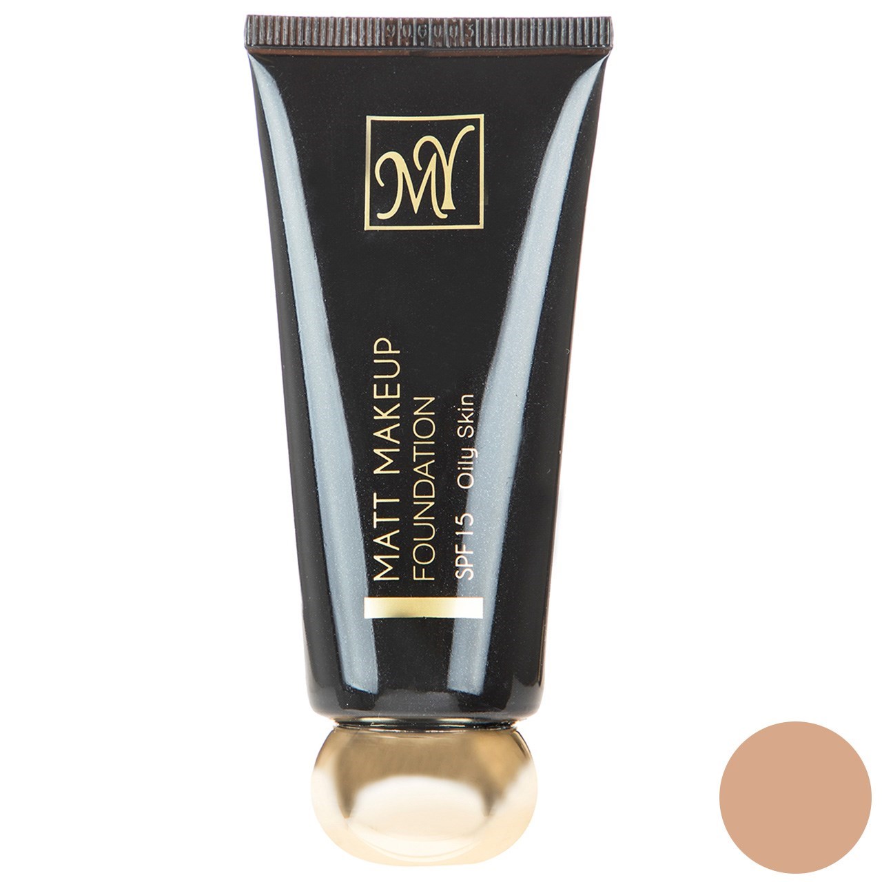 کرم پودر مای سری Black Diamond مدل Matt Makeup شماره 04 کرم پودر طلایی