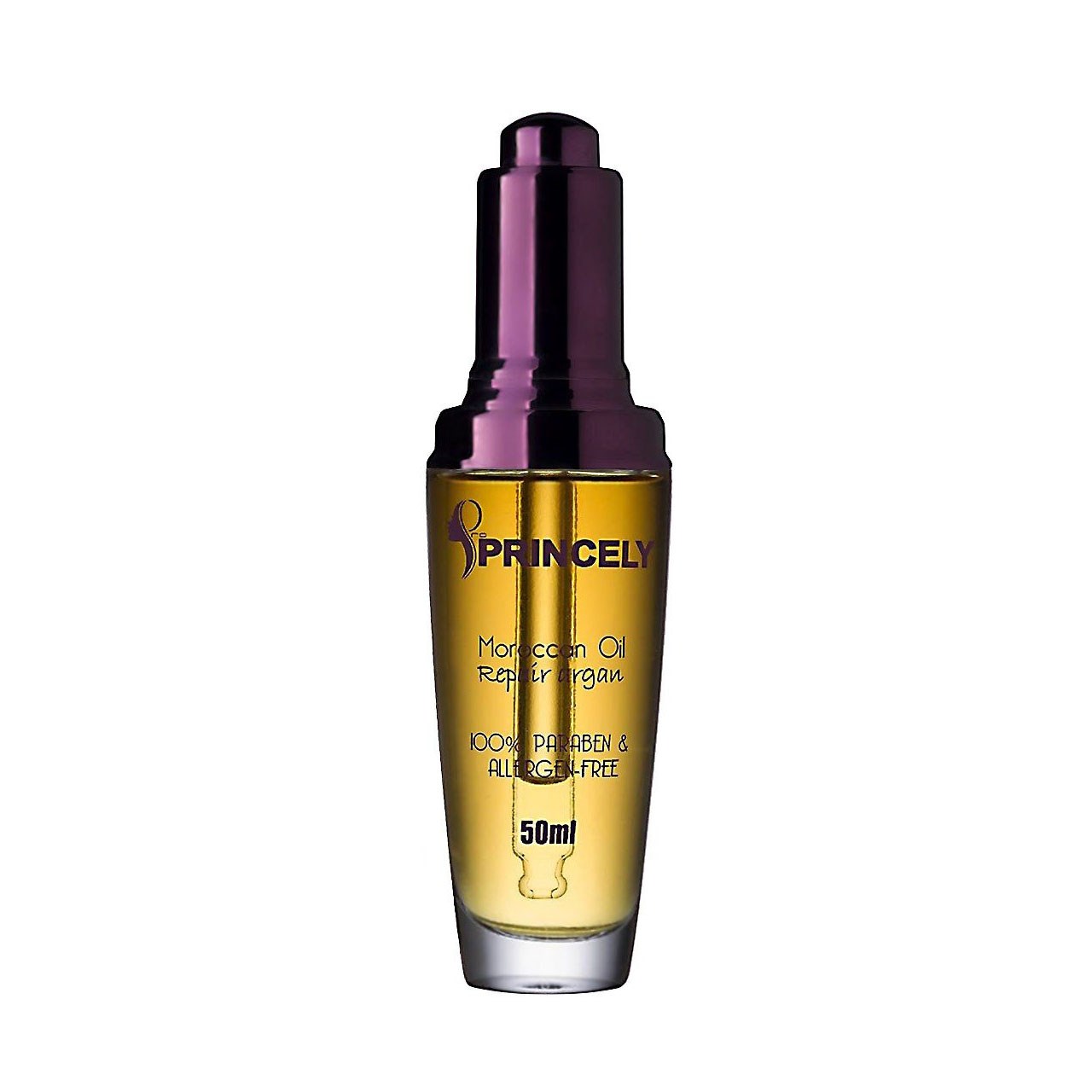 روغن آرگان پروپرنسلی مدل Argan Moroccan Oil حجم 50 میلی لیتر لوسیون و روغن بدن طلایی