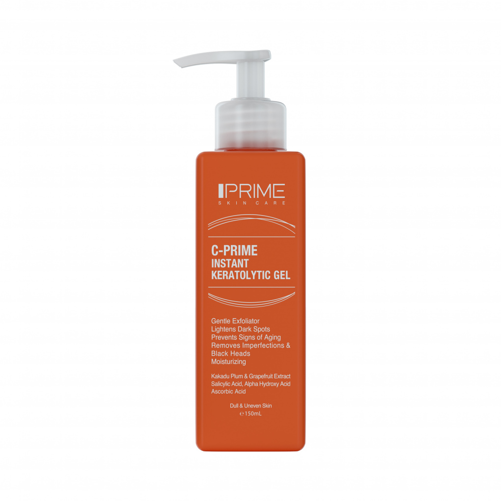 ژل لایه بردار پریم مدل C-Prime Instant Keratolytic Gelحجم 150 میلی لیتر کرم لایه بردار پوست طلایی
