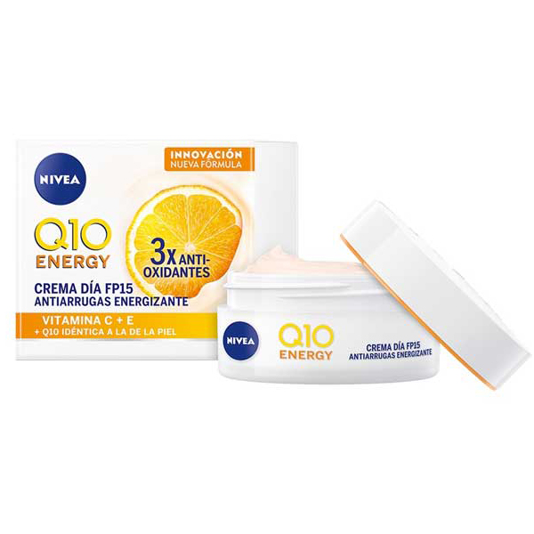 کرم ضد چروک روز نیوآ مدل Q10 Energy حجم 50 میلی لیتر کرم ضد چروک طلایی
