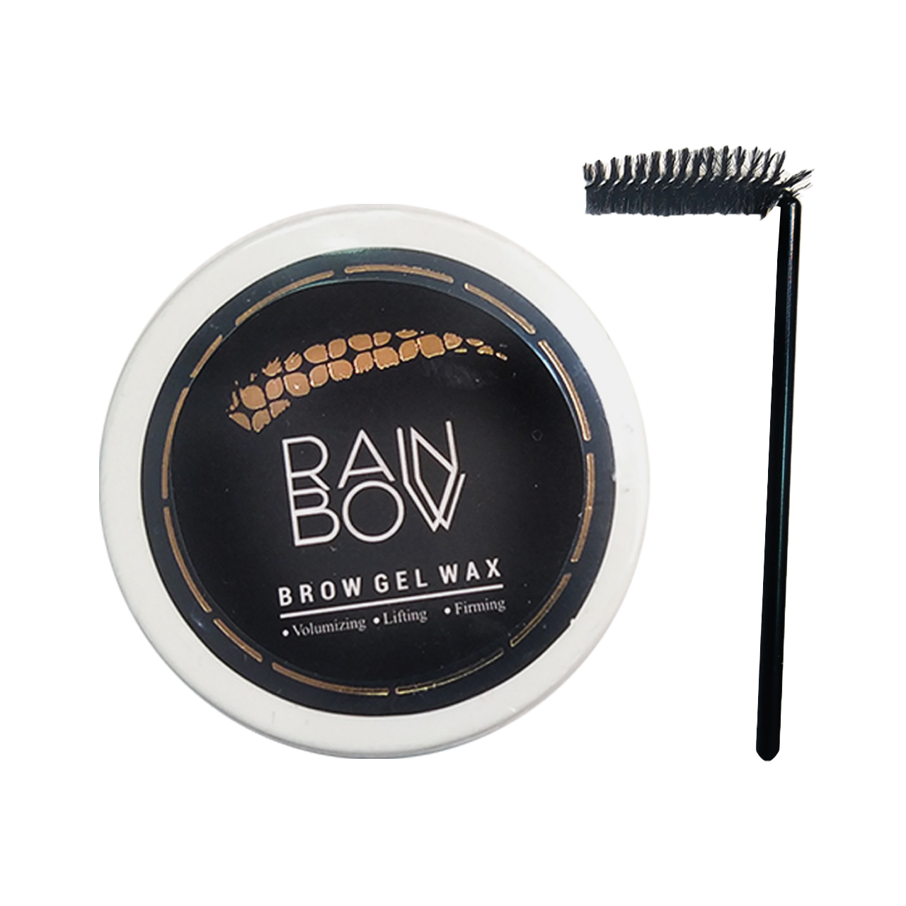 ژل ابرو رینبو مدل J_Gelwax ژل و صابون ابرو طلایی