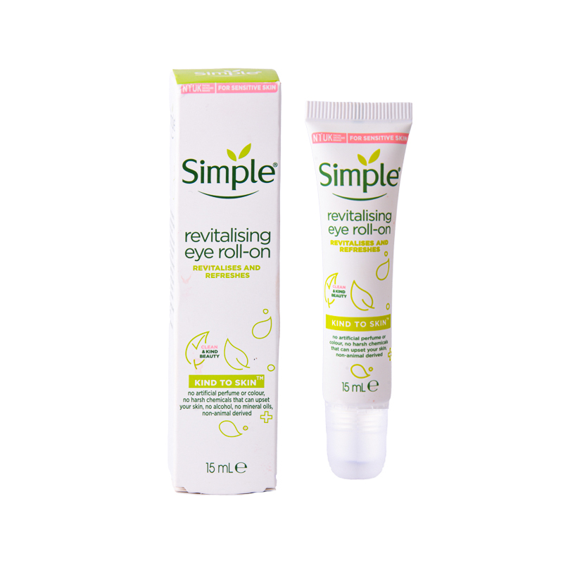 کرم دور چشم سیمپل مدل Revitalising حجم 15 میلی لیتر زیورآلات طلا مردانه طلایی