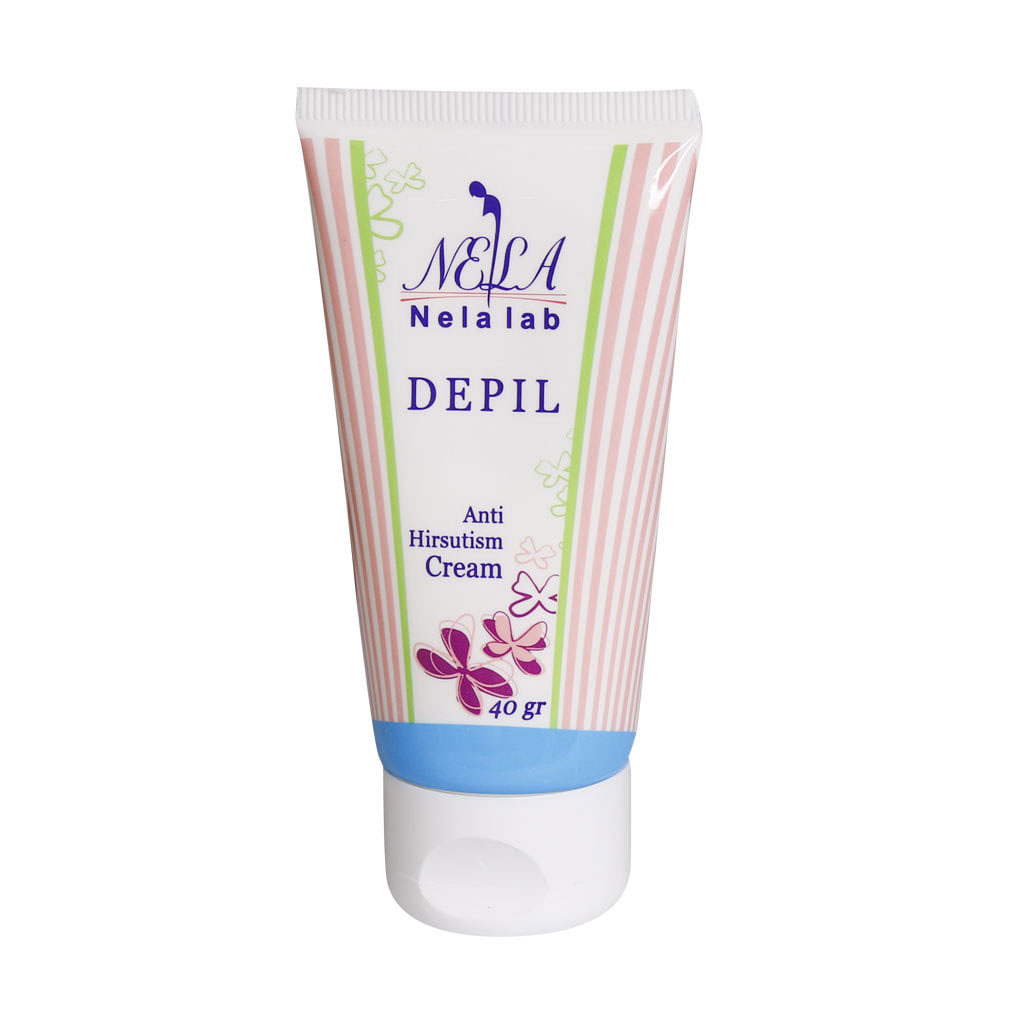کرم موبر لابراتوار نلا مدل Depil حجم 40 میلی لیتر کرم موبر طلایی