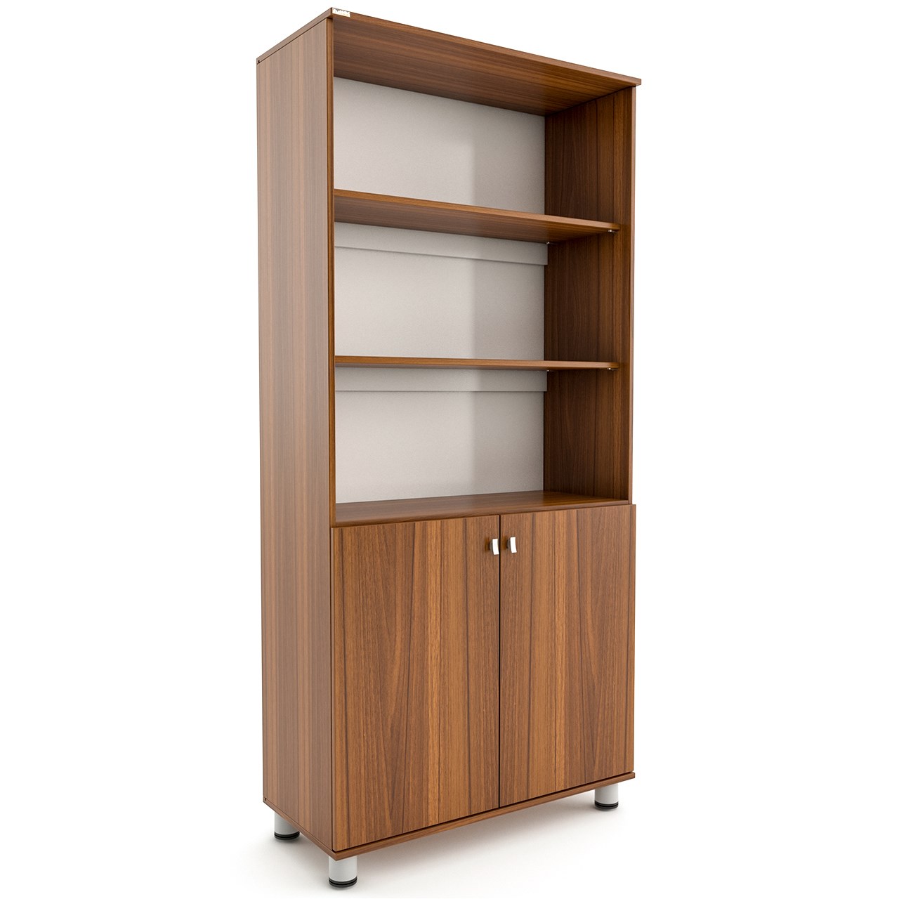 کمد اداری فـوفل مدل B102 N90 رنگ G1 کمد فایل و قفسه اداری طلایی