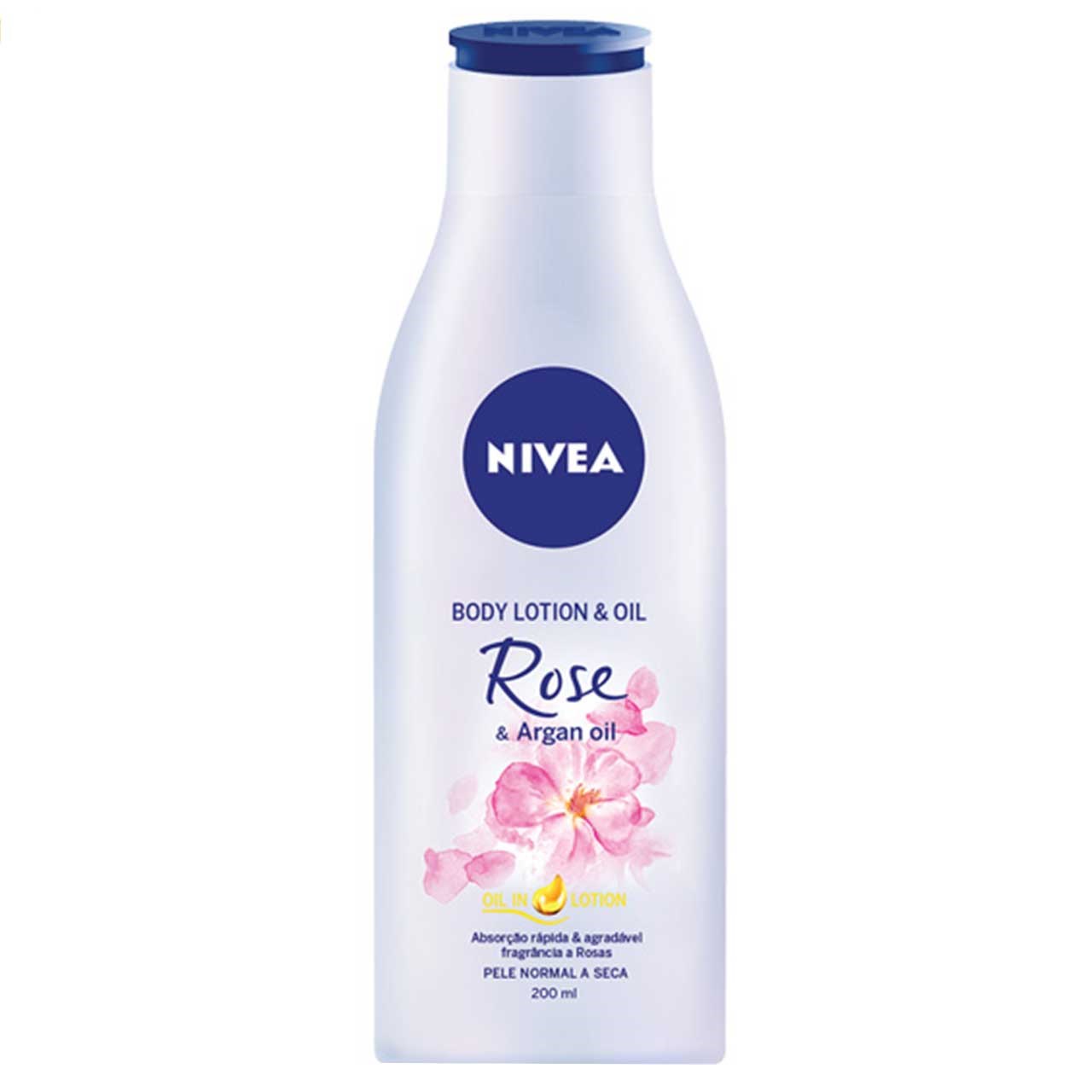 لوسیون بدن نیوآ مدل Rose حجم 200 میلی لیتر لوسیون و روغن بدن طلایی