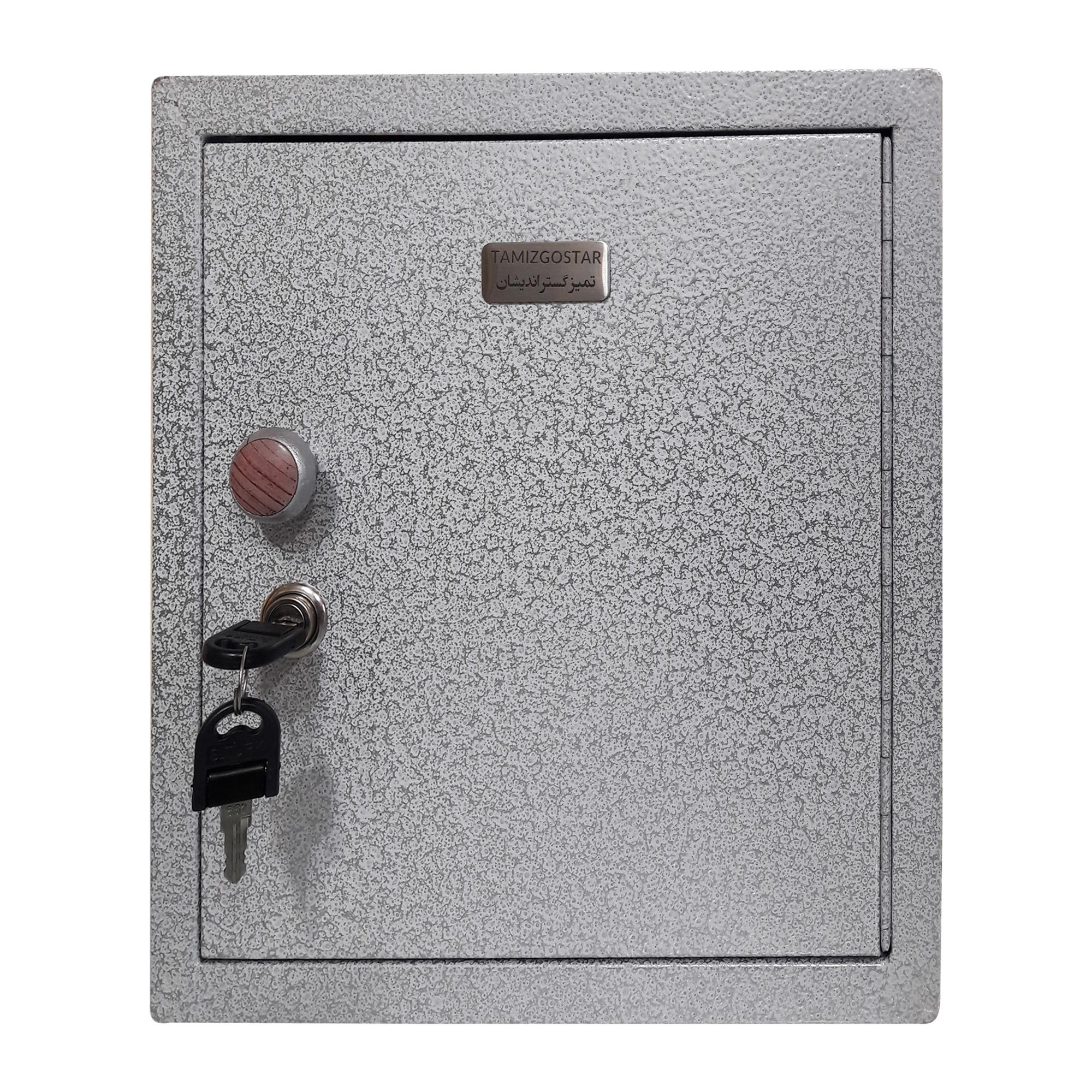 باکس کلید اداری تمیز گستر مدل TGA-30 به همراه کلید کمد فایل و قفسه اداری طلایی