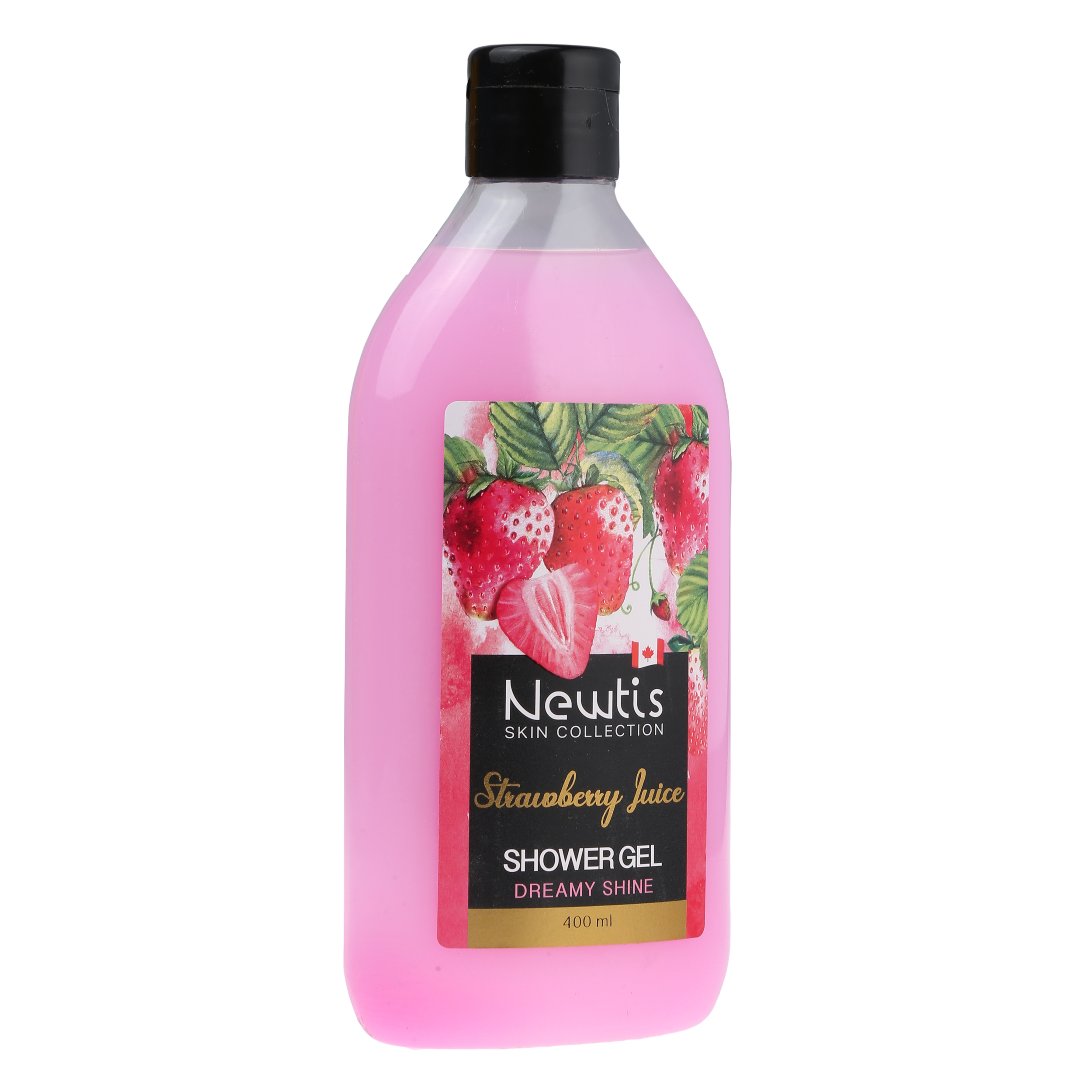 شامپو بدن نیوتیس مدل strawberry juice حجم 400 میلی لیتر شامپو بدن طلایی
