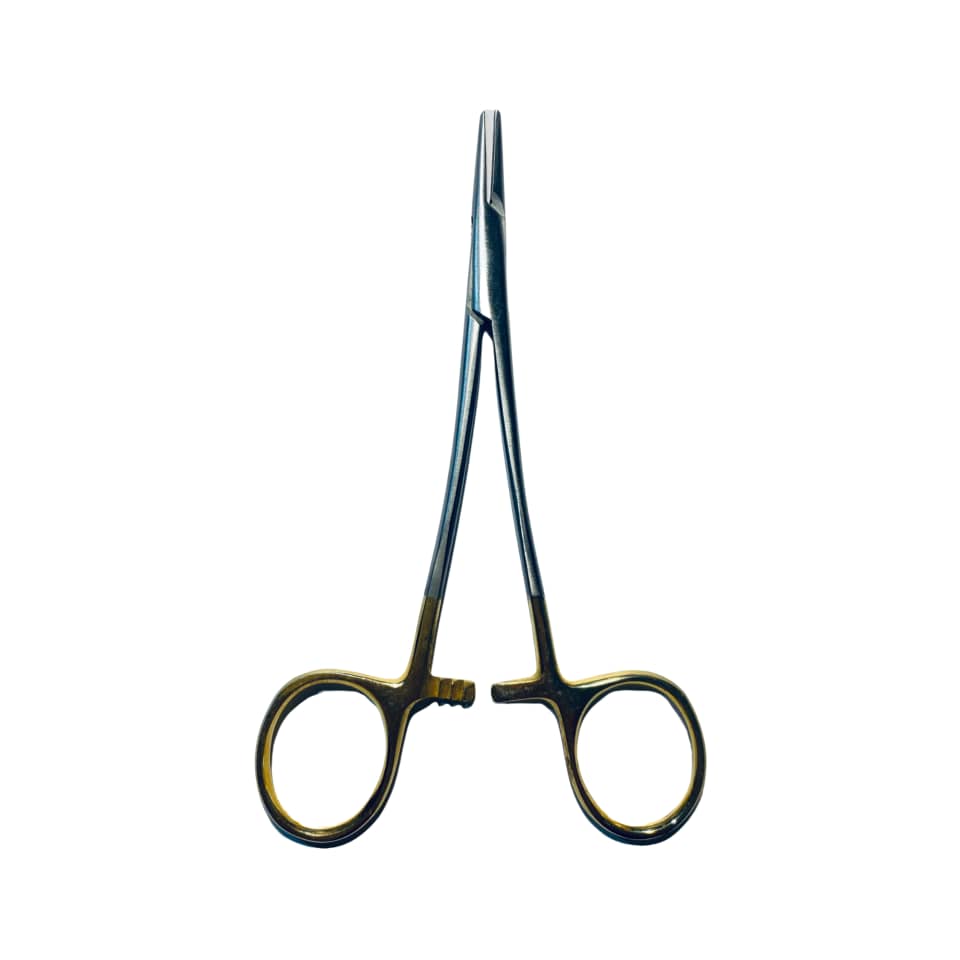 پنس جراحی مدل 12cm تجهیزات بیمارستانی طلایی