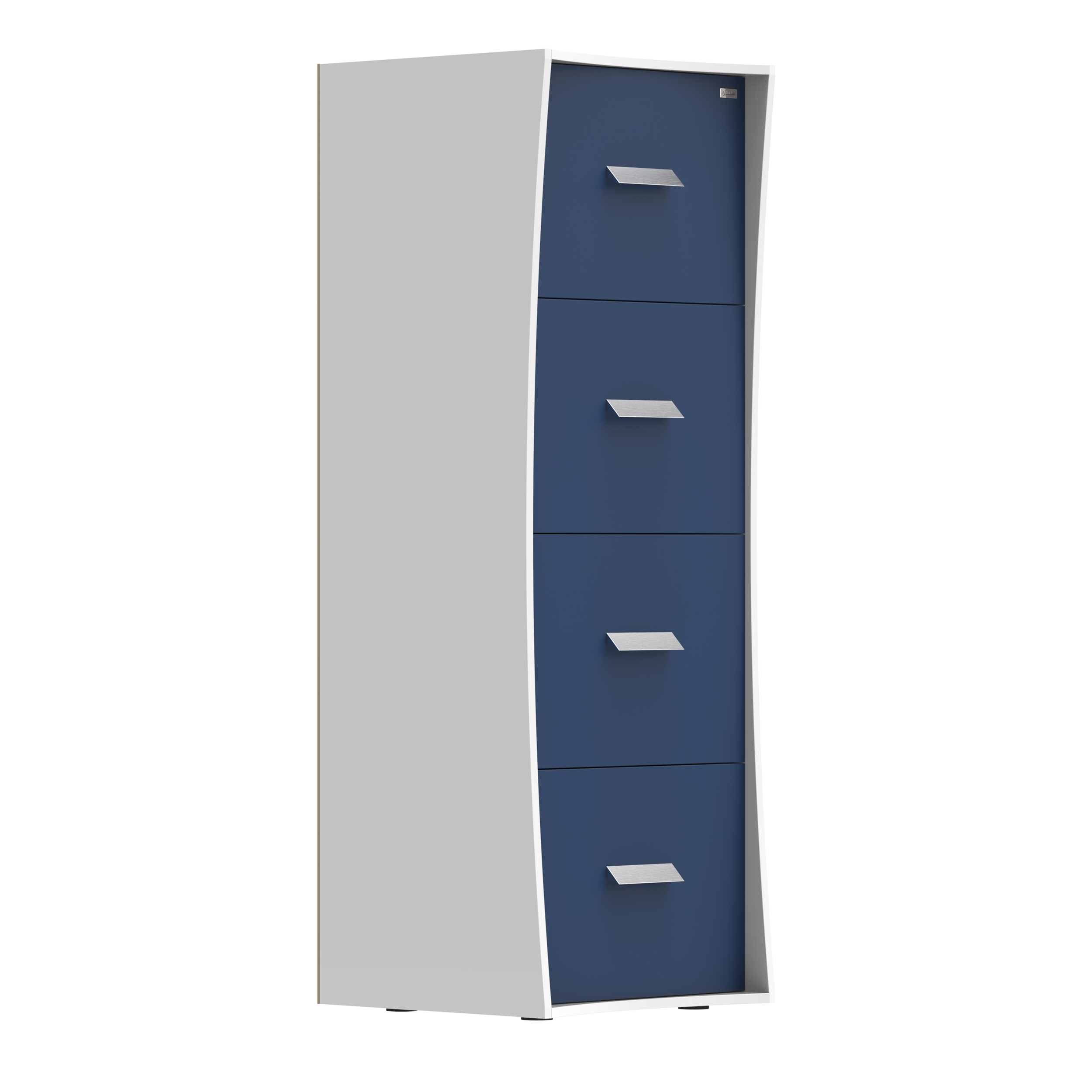 فایل اداری هیراد مدل F33-MDF کمد فایل و قفسه اداری طلایی