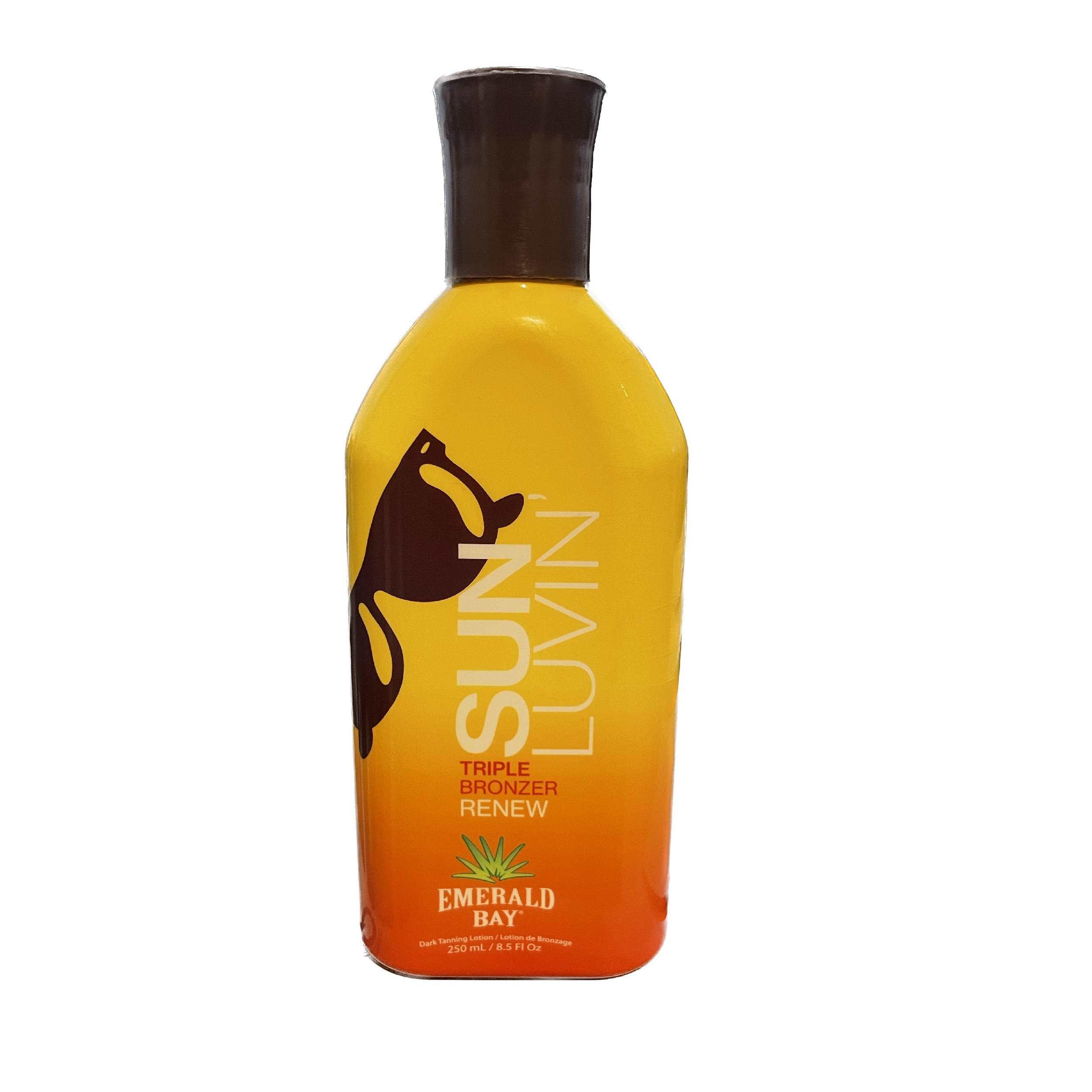 لوسیون آفتاب امرالد بای  مدل SUN LUVIN حجم 250 میلی لیتر روغن آفتاب طلایی