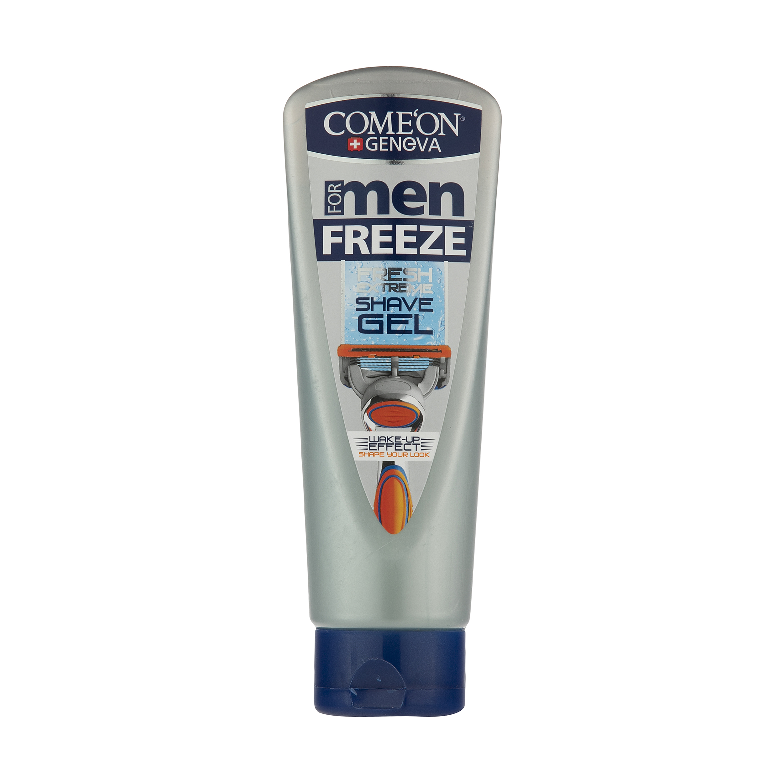 ژل اصلاح کامان مدل freeze حجم 200 میلی لیتر ژل و فوم اصلاح طلایی