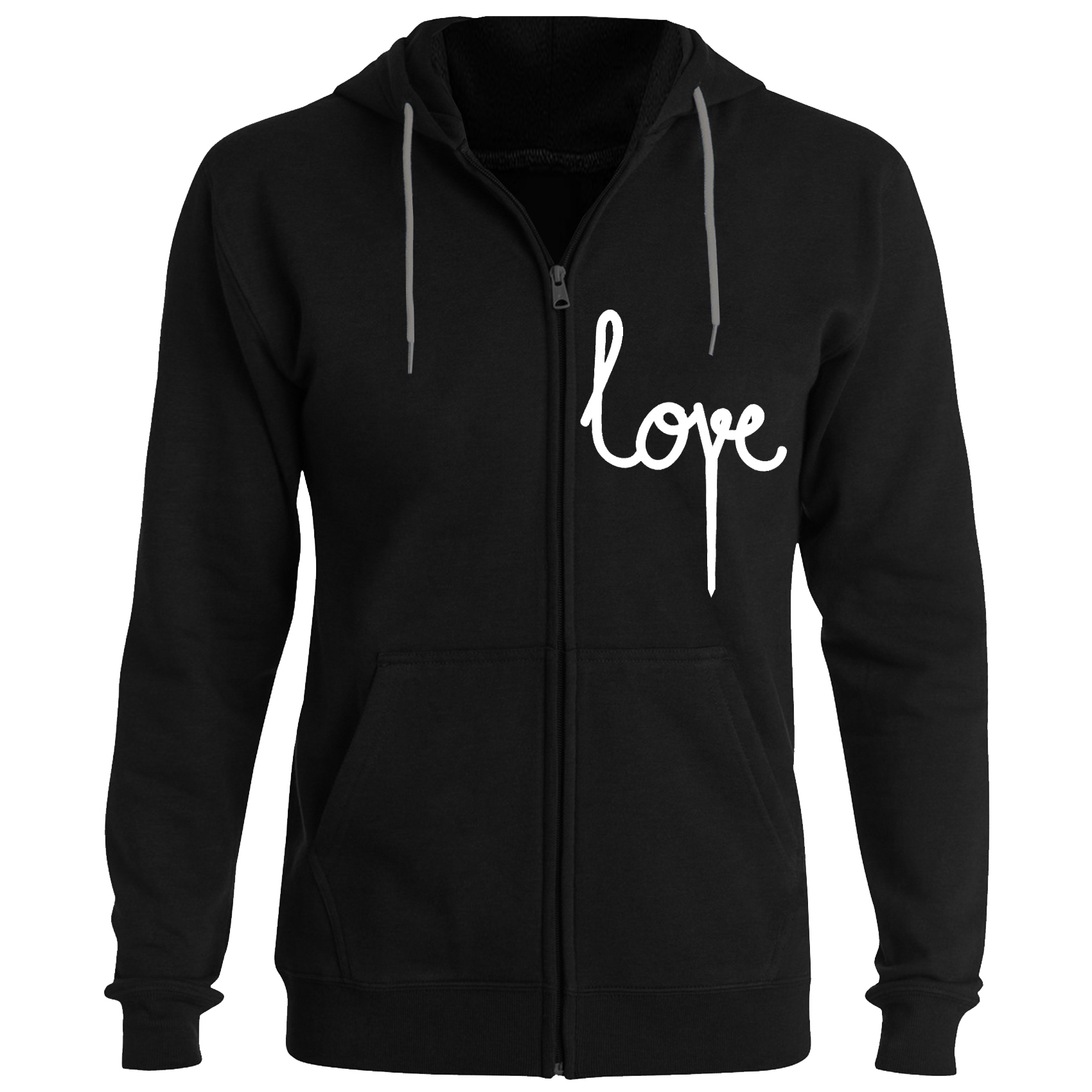 سویشرت زنانه مدل F109 LOVE رنگ مشکی سویشرت زنانه طلایی