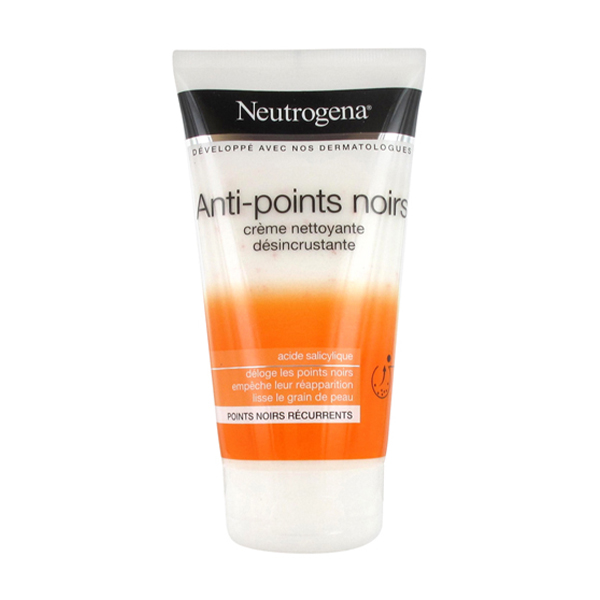 اسکراب لایه بردار پوست نوتروژینا مدل Anti points noirs حجم 150 میلی لیتر کرم لایه بردار پوست طلایی