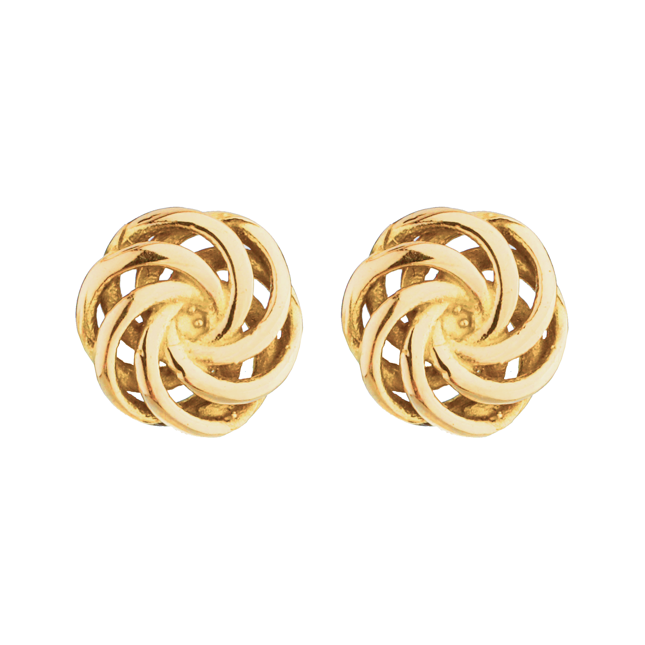 گوشواره طلا 18 عیار زنانه طلای مستجابی مدل حلقه ای گوی البرنادو کد 670193 زنجیر طلا زنانه طلایی