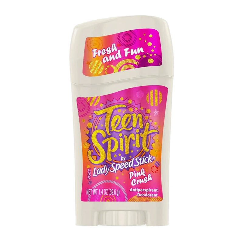 استیک ضد تعریق زنانه لیدی اسپید استیک مدل TEEN SPIRIT pink crush  وزن 39.6 گرم استیک ضد تعریق طلایی