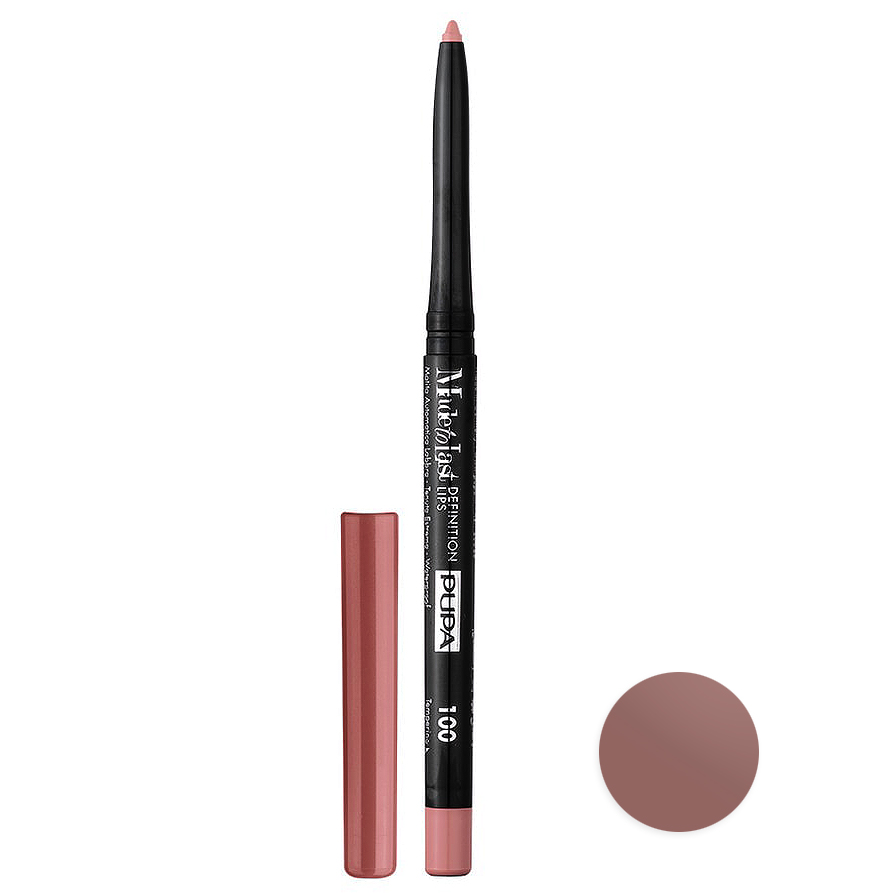مداد لب پوپا مدل Definition Lips شماره 100 مداد لب طلایی