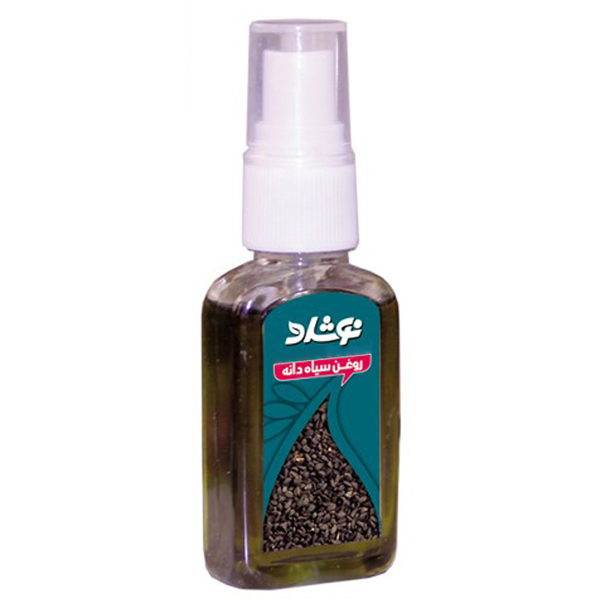 روغن سیاهدانه نوشاد مدل Nigella Sativa Oil حجم 37 میلی لیتر لوسیون و روغن بدن طلایی