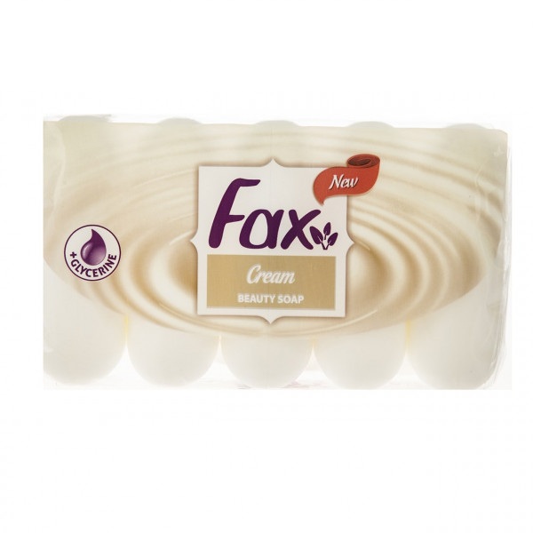 صابون فکس مدل cream مقدار 70 گرم بسته 5 عددی صابون شستشو طلایی
