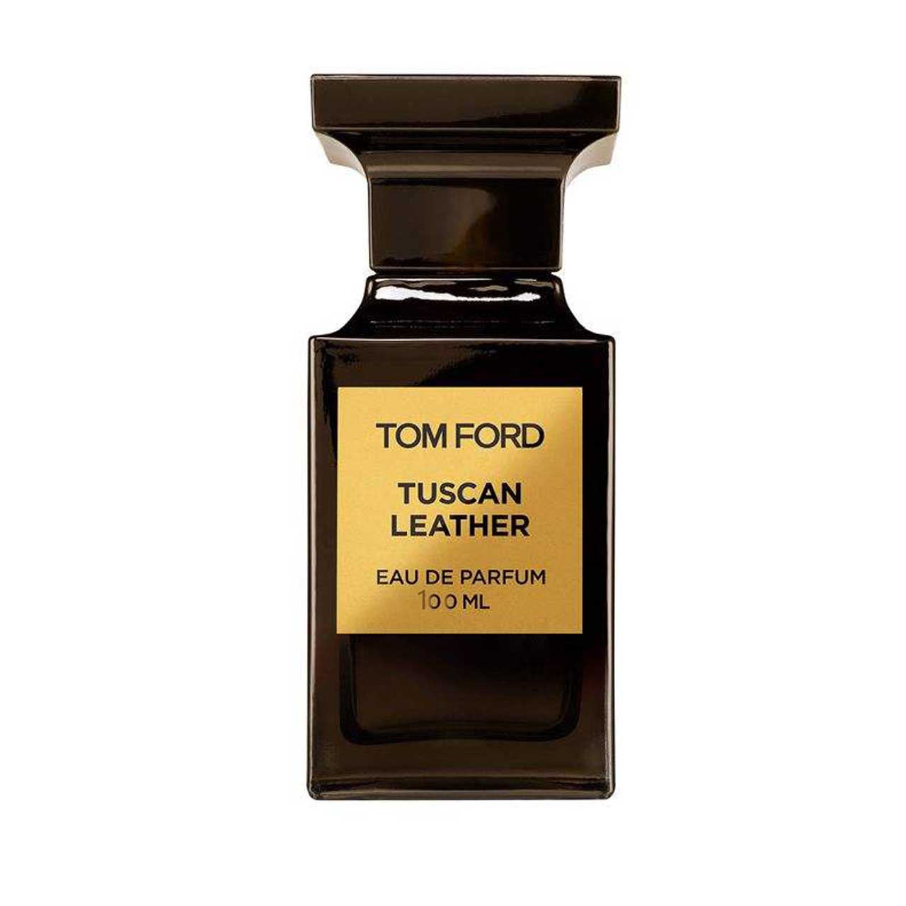 ادوپرفیوم تام فورد مدل Tuscan Leather عطر و ادکلن مردانه طلایی