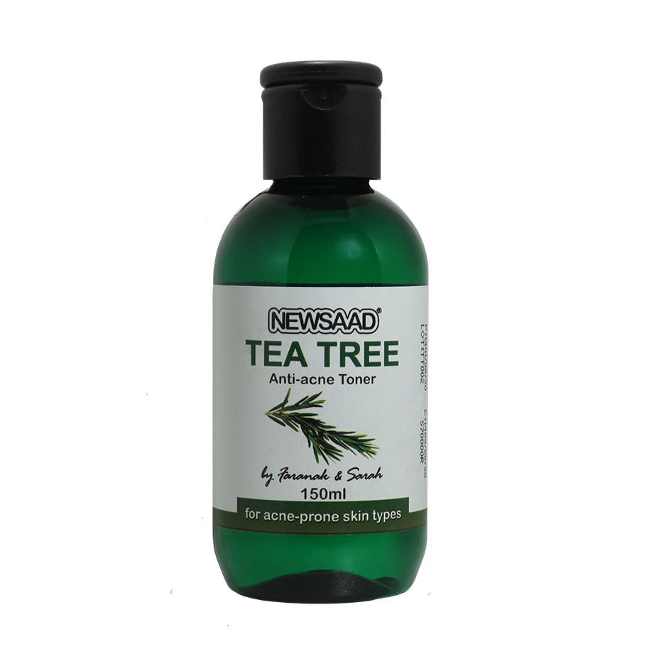 تونر نیوساد مدل Tea Tree حجم 150 میلی لیتر تونر طلایی