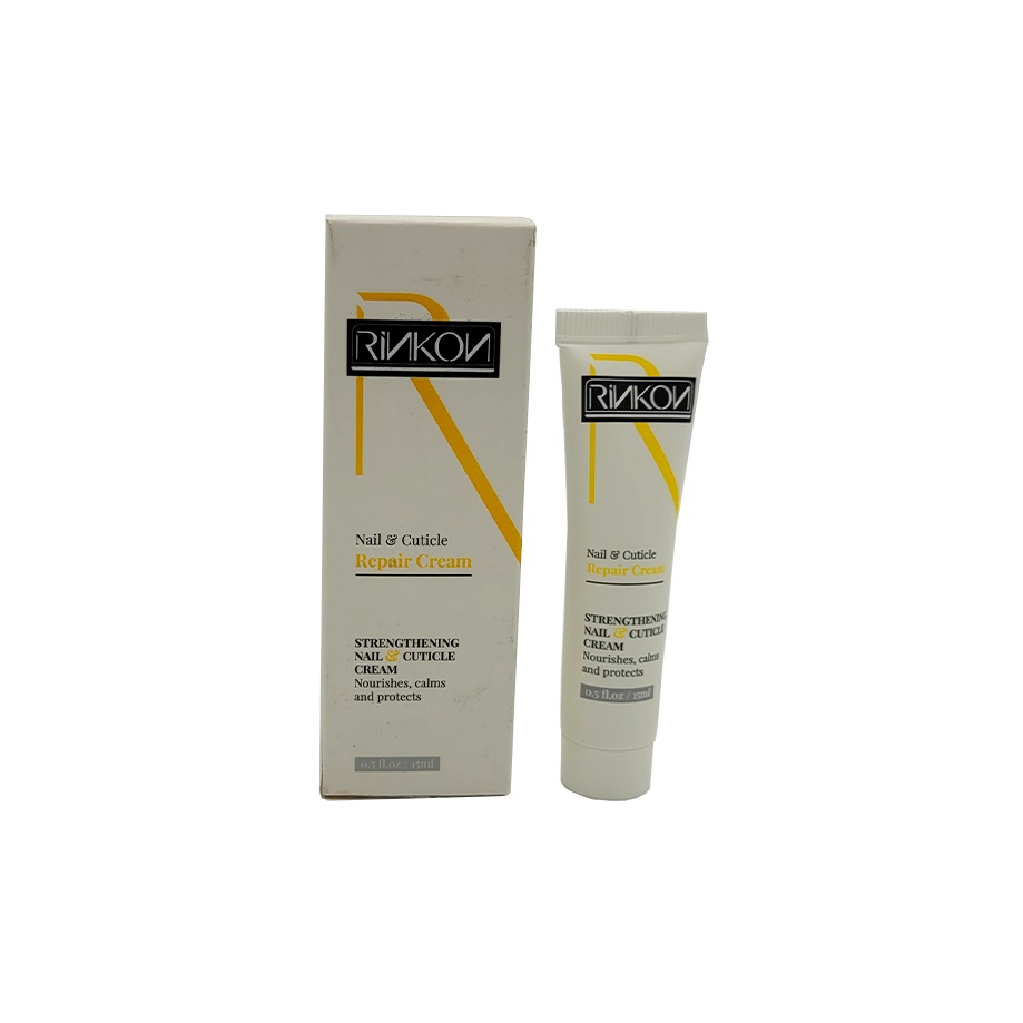 کرم تقویت کننده ناخن رینکون مدل cuticle حجم 15 میلی لیتر تقویت کننده ناخن طلایی