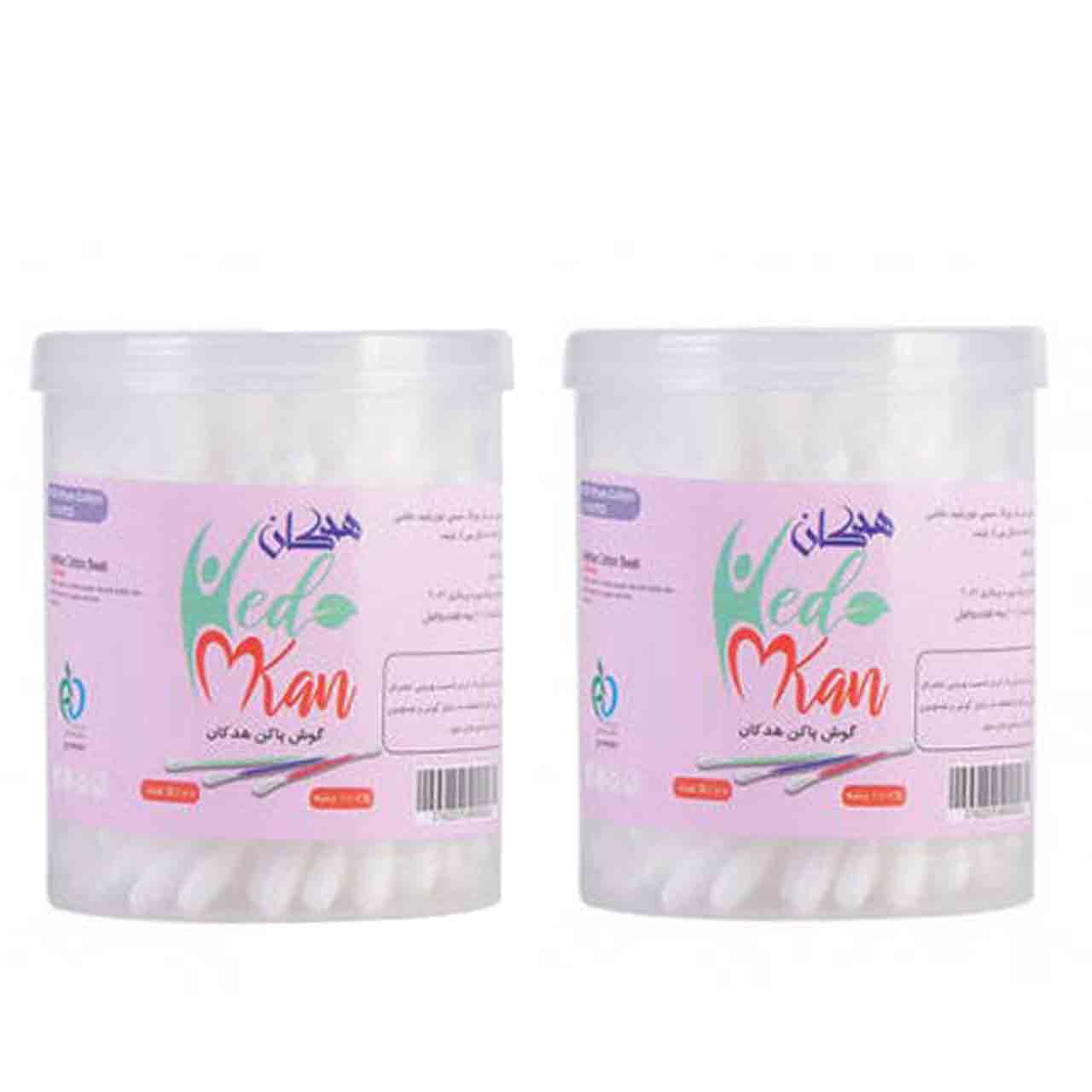 گوش پاک کن هدکان کد mp489 بسته 2 عددی گوش پاک کن طلایی