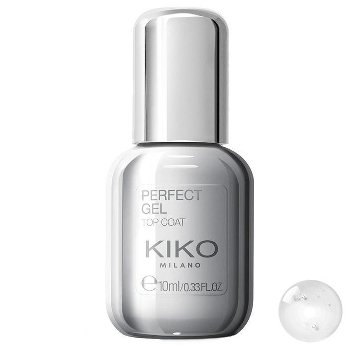 تاپ کت کیکو میلانو مدل Perfect Gel لاک ناخن طلایی