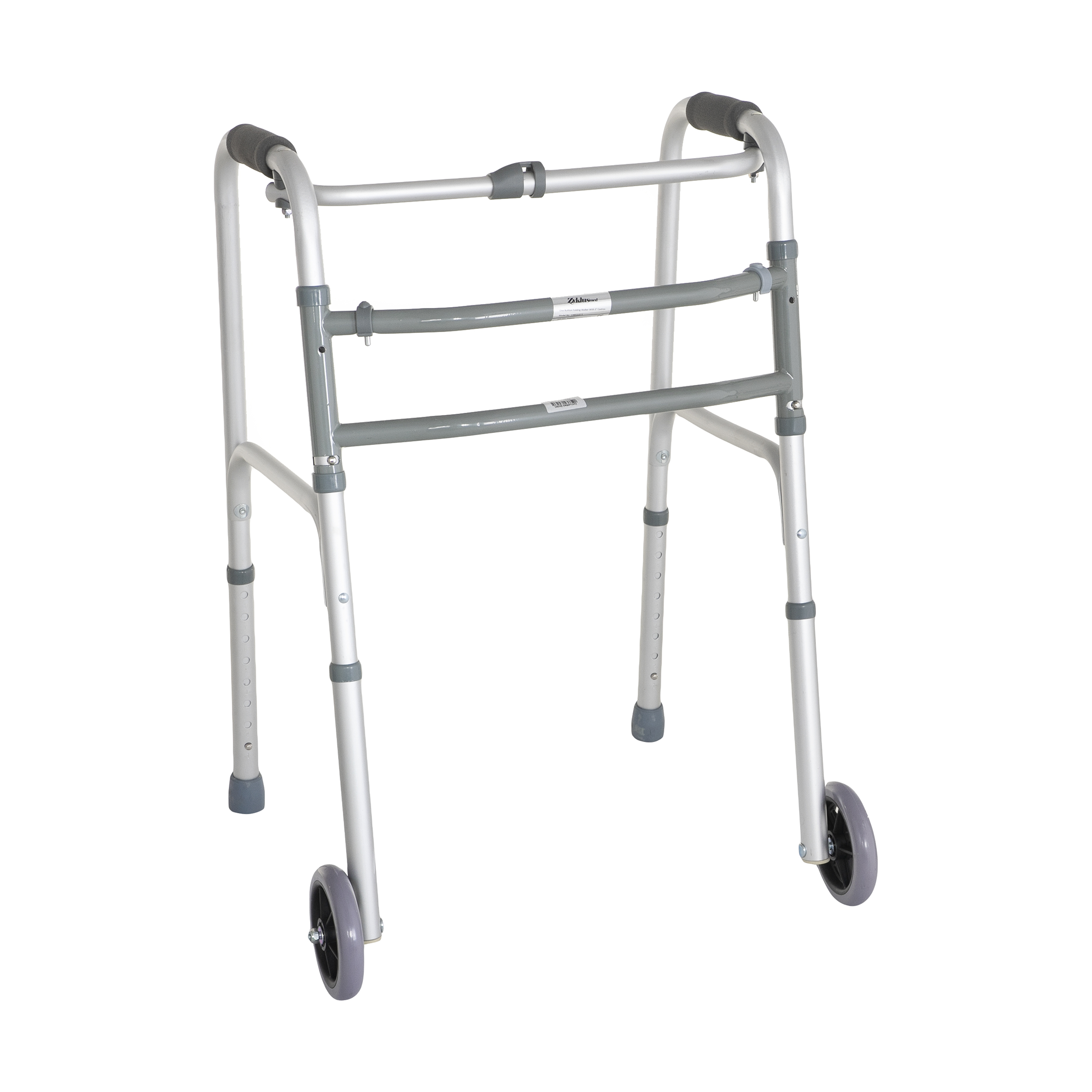 واکر چرخدار تاشو زیکلاس مد مدل CA811G-5 زیورآلات طلا مردانه طلایی