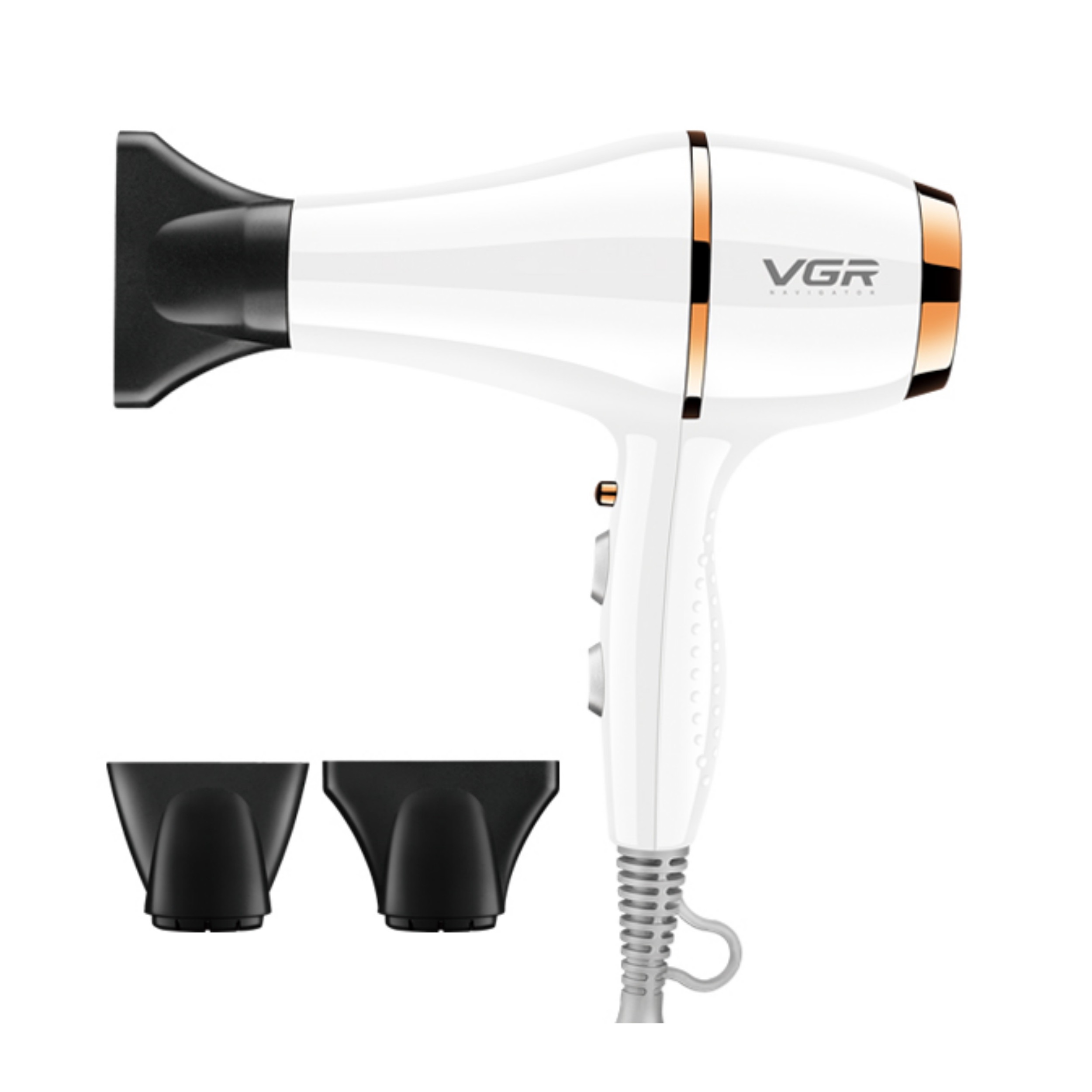 سشوار حرفه ای وی جی ار مدل V-414 سشوار طلایی
