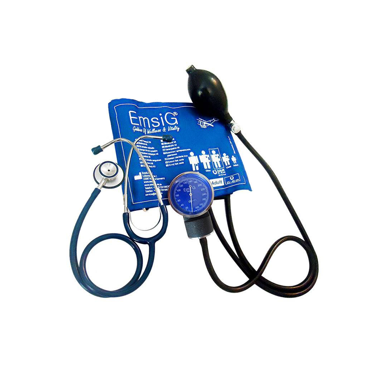 فشار سنج عقربه ای امسیگ مدل S-P90 کد S90 فشار سنج طلایی
