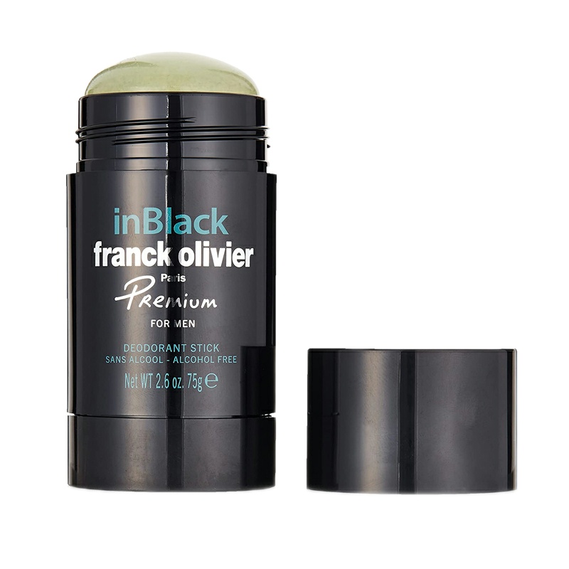 استیک ضد تعریق مردانه  فرانک اولیویر مدل IN BLACK حجم 75 میلی لیتر استیک ضد تعریق طلایی