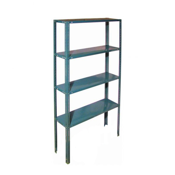 قفسه مدل پیچ و مهره ای 4 طبقه سایز 50×40 سانتی متر کمد فایل و قفسه اداری طلایی