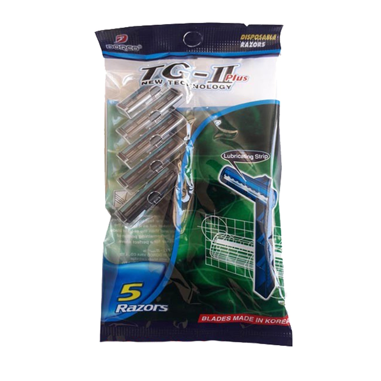 خودتراش مردانه دورکو مدل TG-II Plus بسته 5 عددی تیغ و یدک اصلاح طلایی