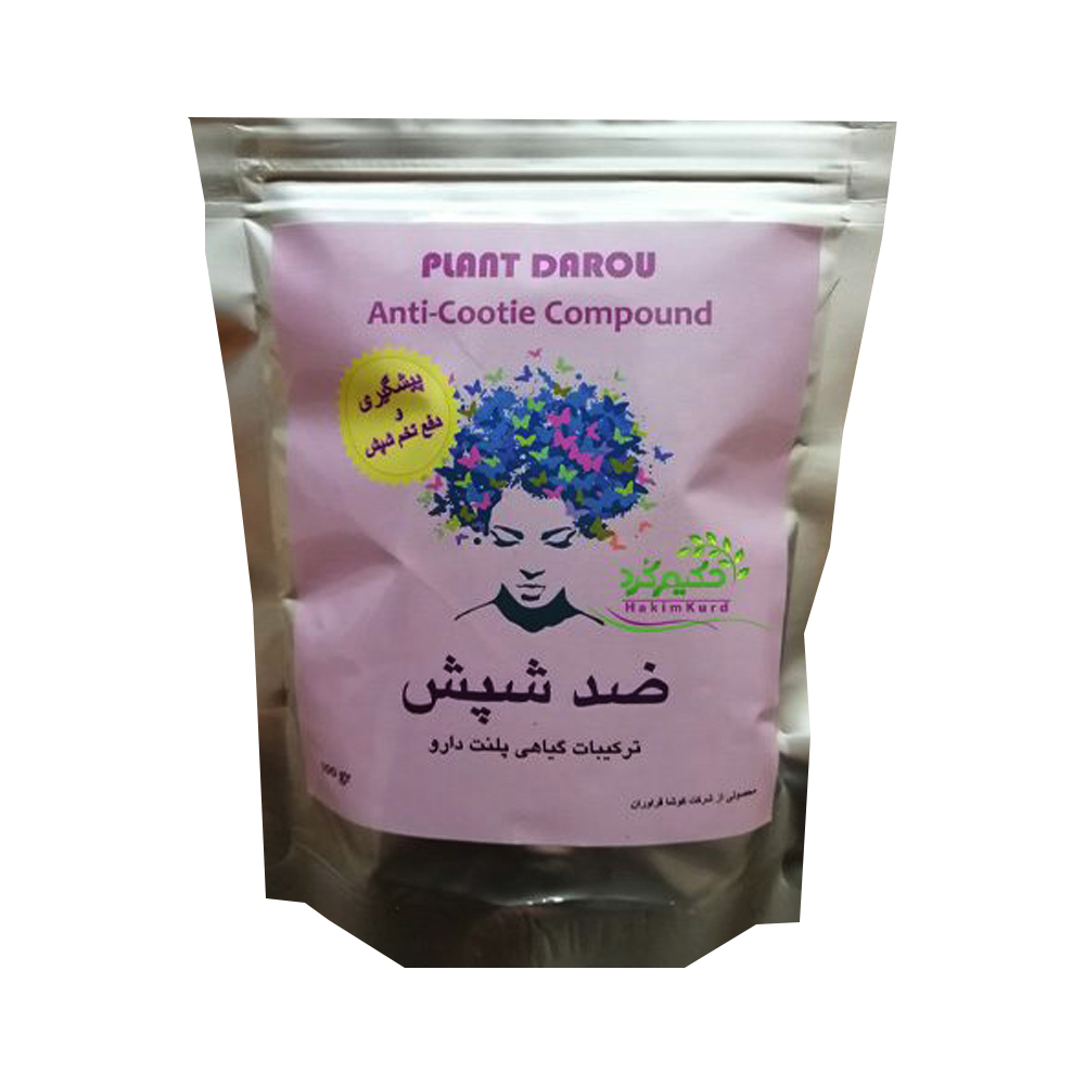 پودر ضد شپش پلنت دارو مدل FP100 وزن 100 گرم مکمل تجهیزات پزشکی طلایی