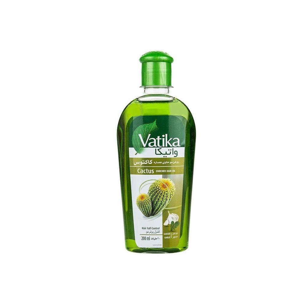 روغن واتیکا مدل Cactus حجم 200 میلی لیتر روغن مو طلایی