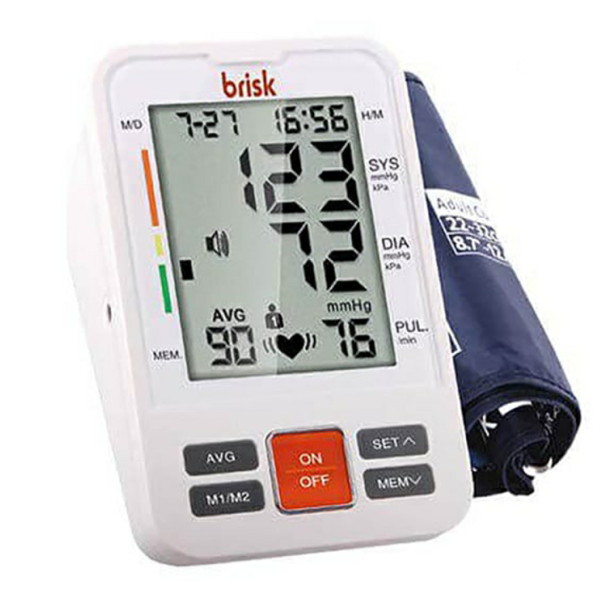 فشار سنج دیجیتال بریسک مدل PG-800B22 فشار سنج طلایی