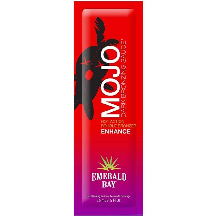 لوسیون آفتاب امرالد بای مدل MOJO  حجم 15 میلی لیتر مجموعه 5 عددی روغن آفتاب طلایی