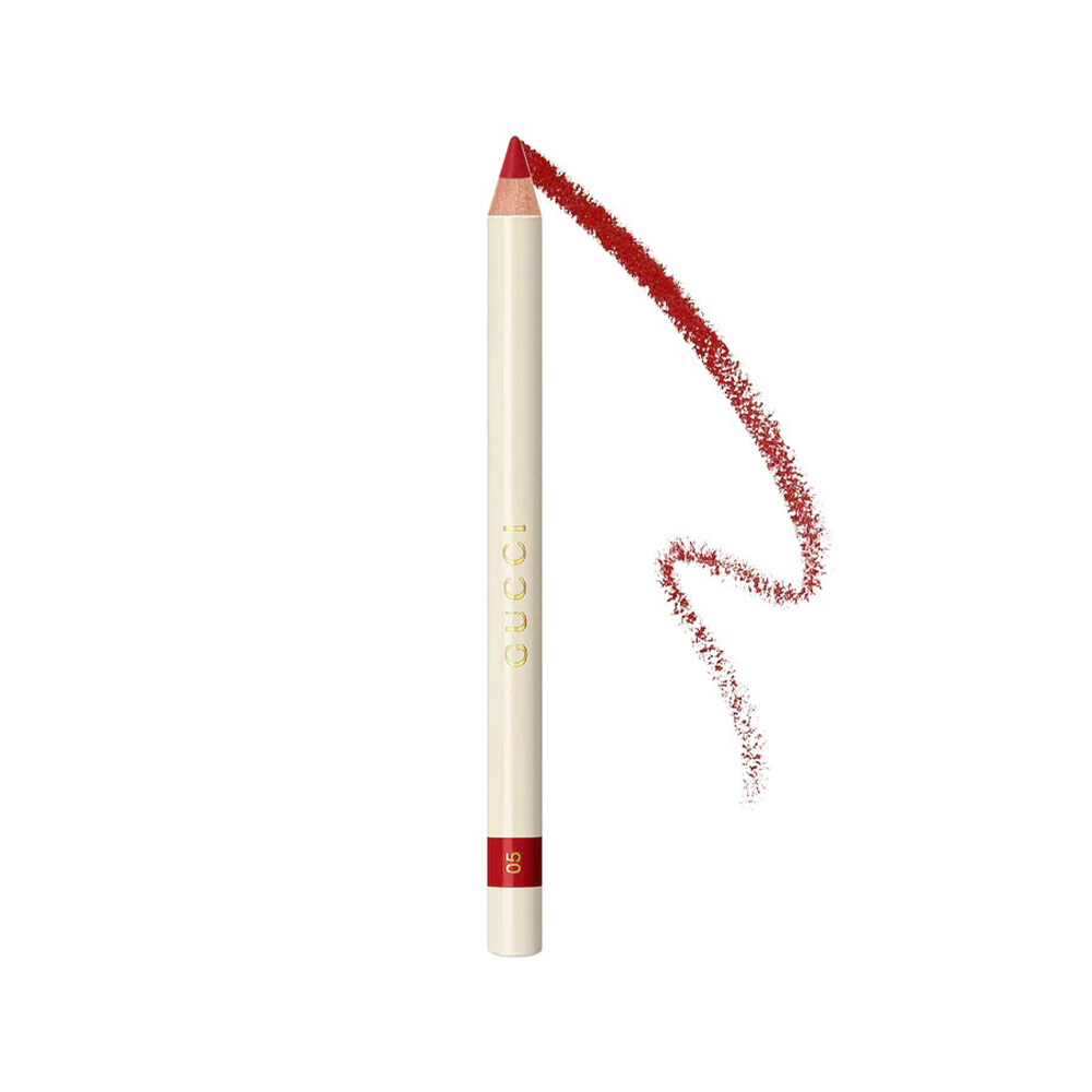مداد لب گوچی مدل Crayon Contour شماره 05 مداد لب طلایی