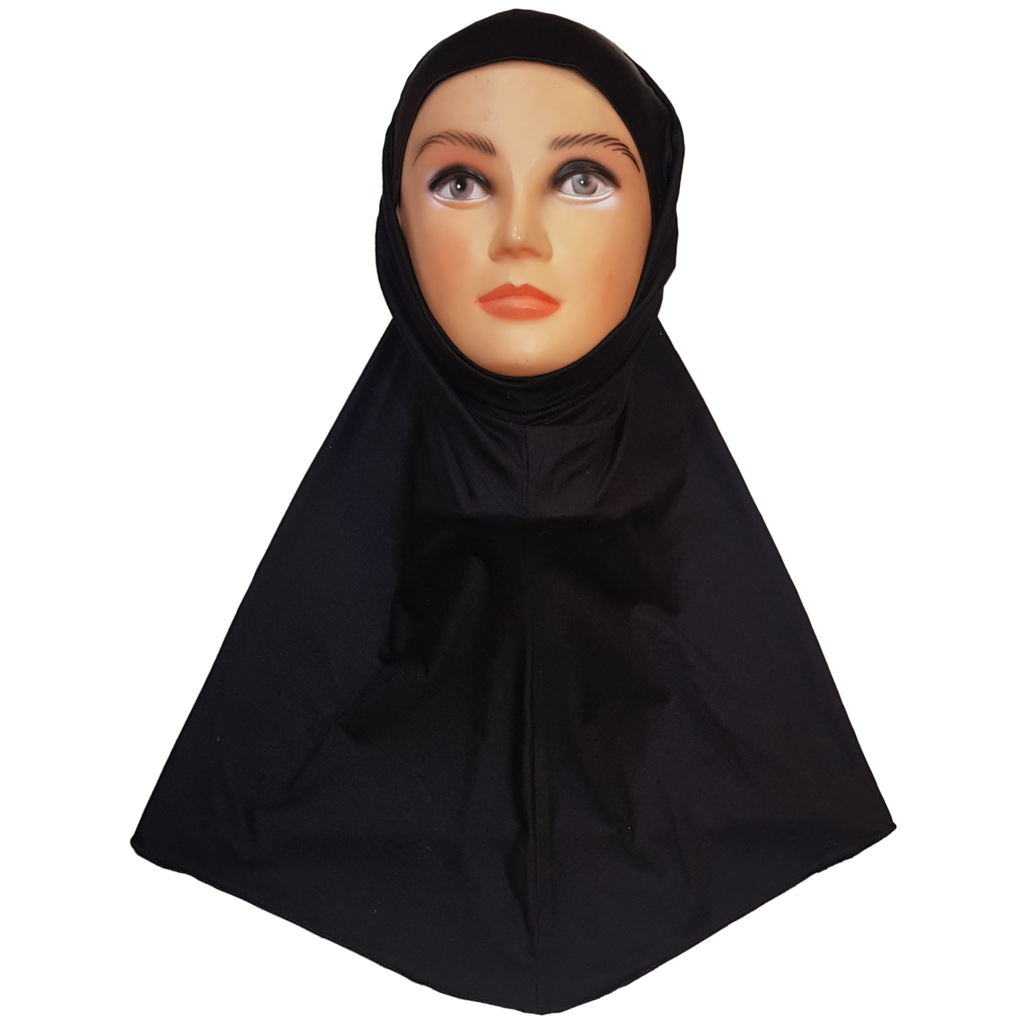 مقنعه مدل ساتن دار Rokh1111 مقنعه و پوشیه طلایی